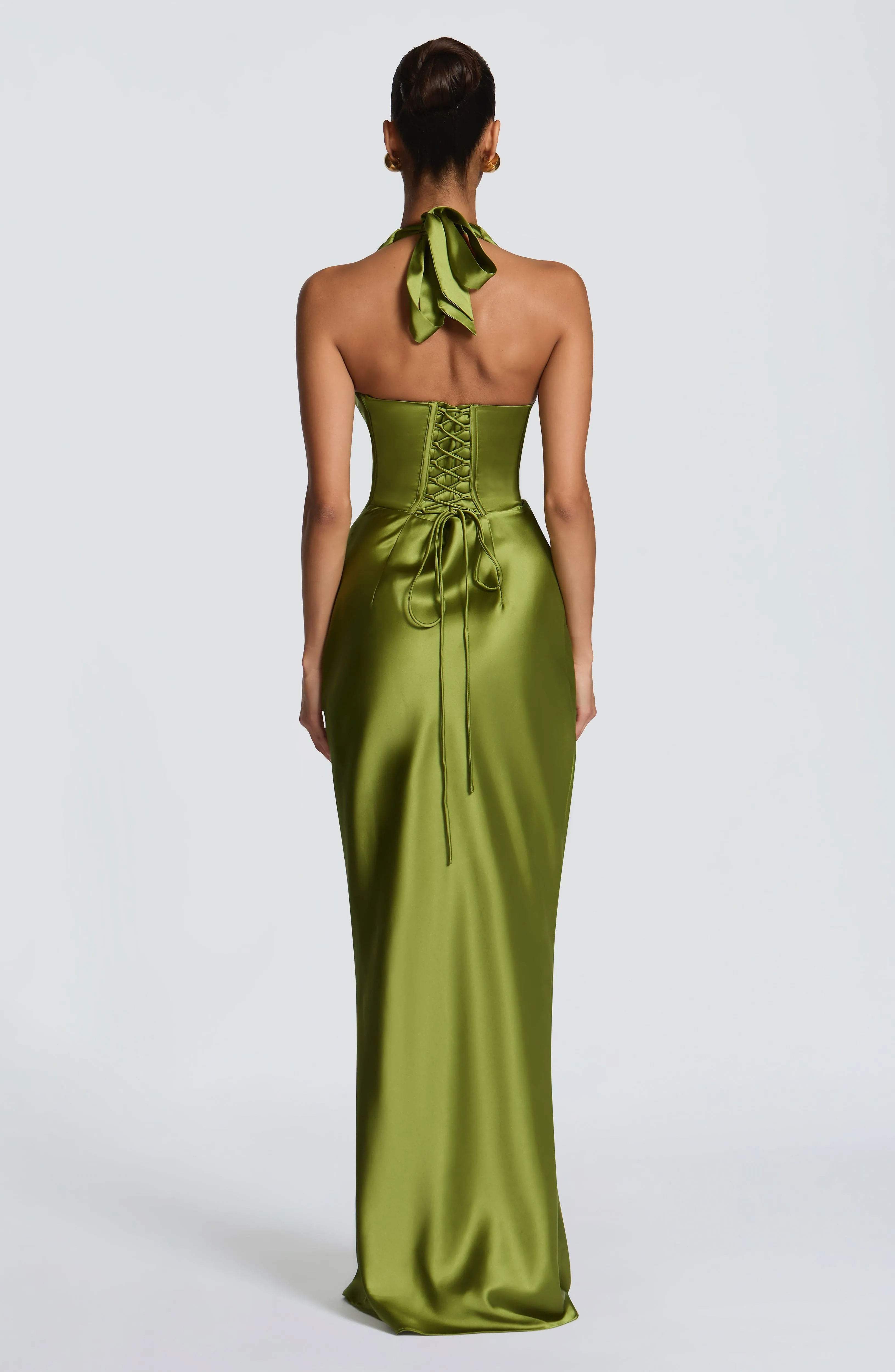 Elowen Maxi Dress - Olive sold by Babyboo Fashion product image thumbnail 2