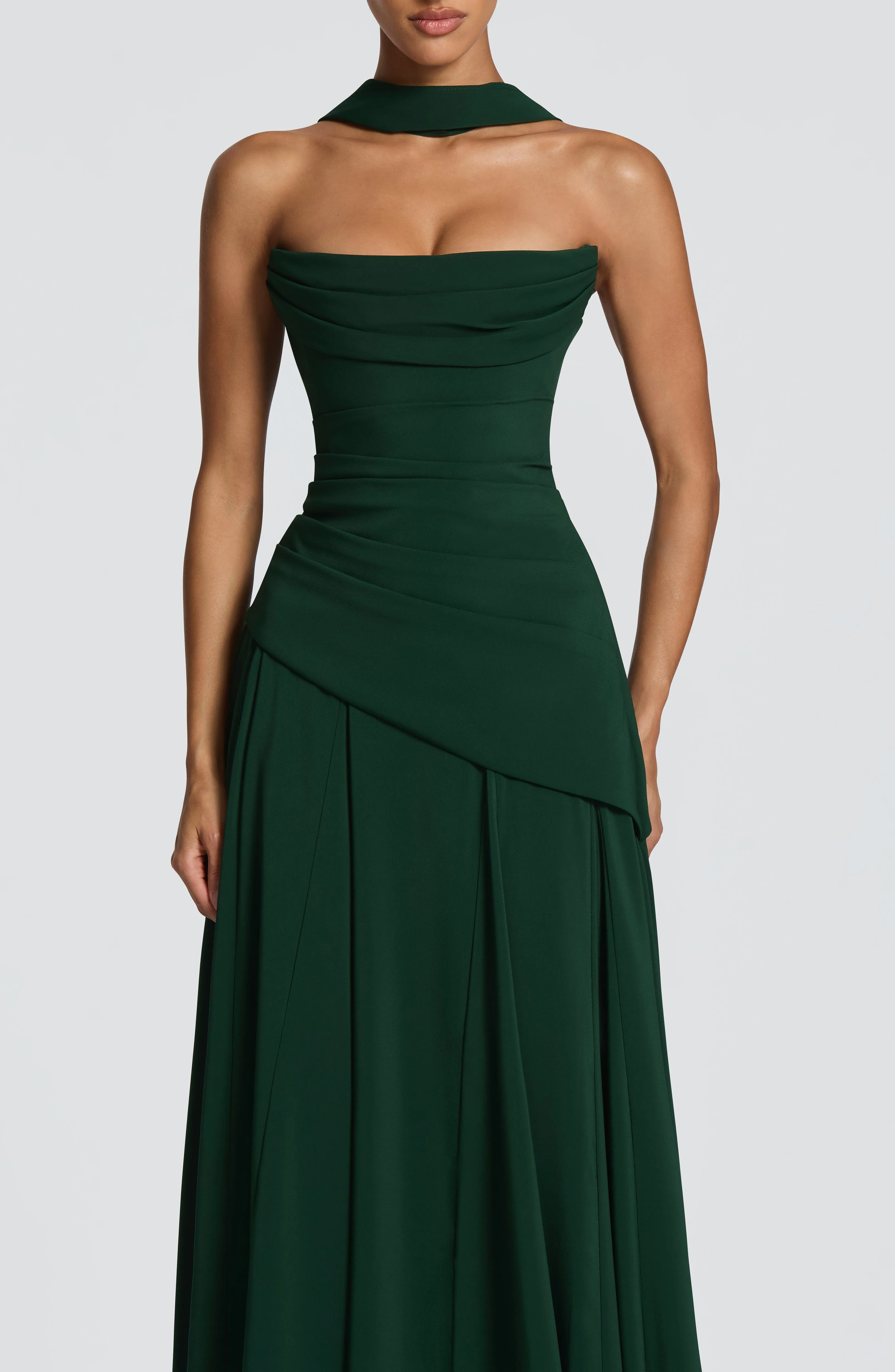 Patricia Maxi Dress - Emerald sold by Babyboo Fashion product image thumbnail 5