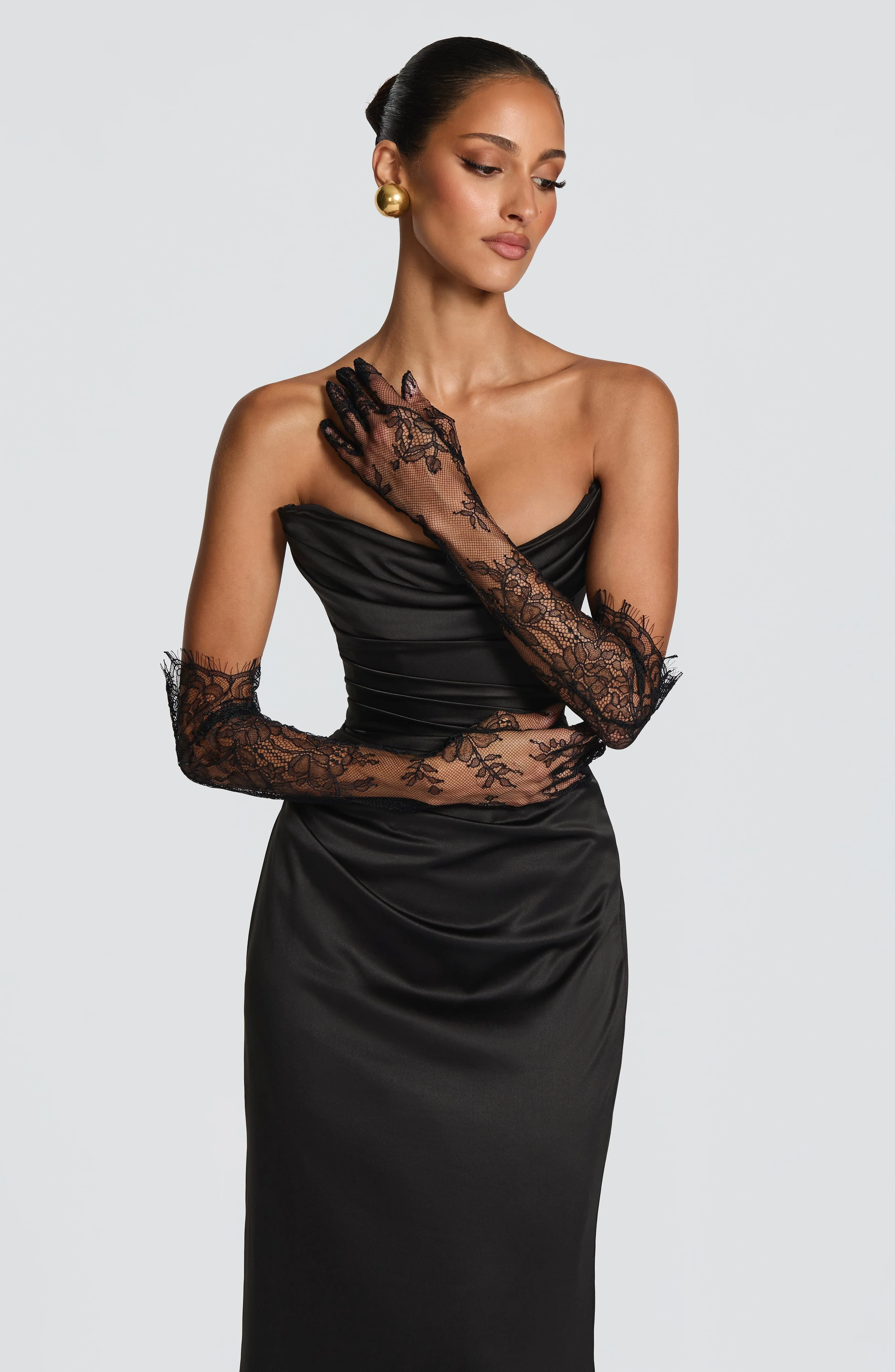 Nia Gloves - Black sold by Babyboo Fashion product image thumbnail 2
