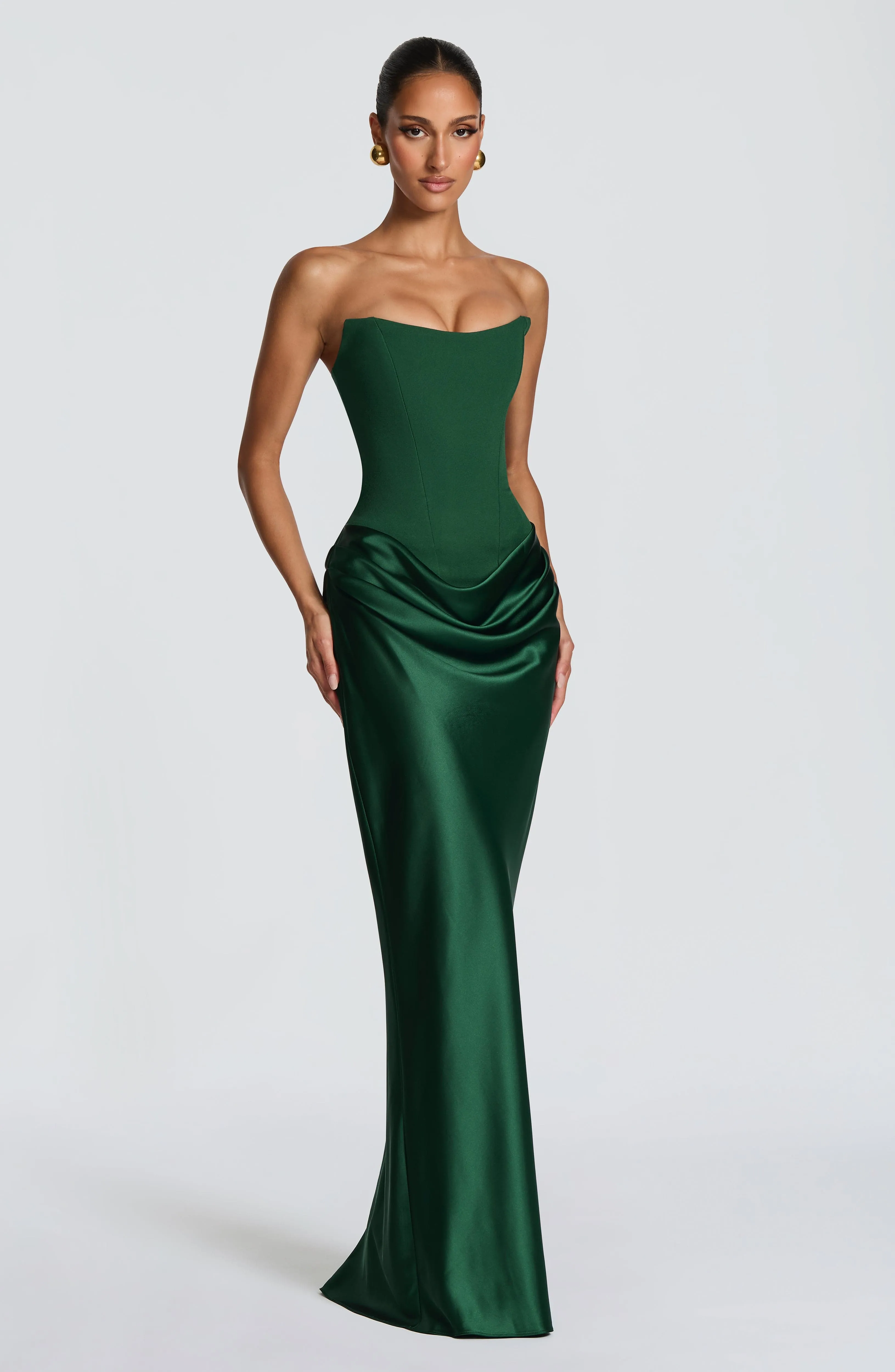 Maggie Maxi Dress - Emerald sold by Babyboo Fashion product image thumbnail 5