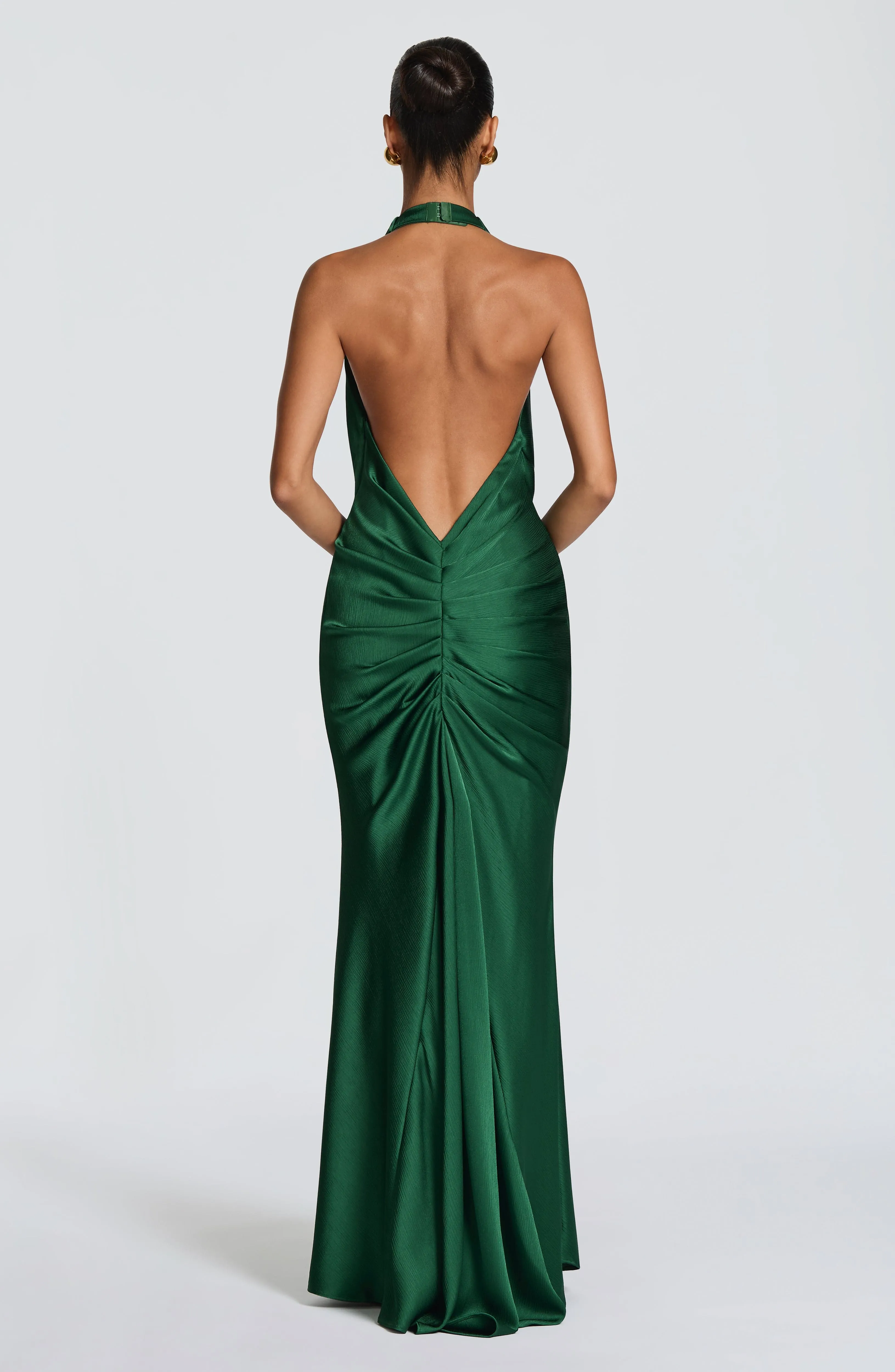 Linette Gown - Emerald sold by Babyboo Fashion product image thumbnail 4