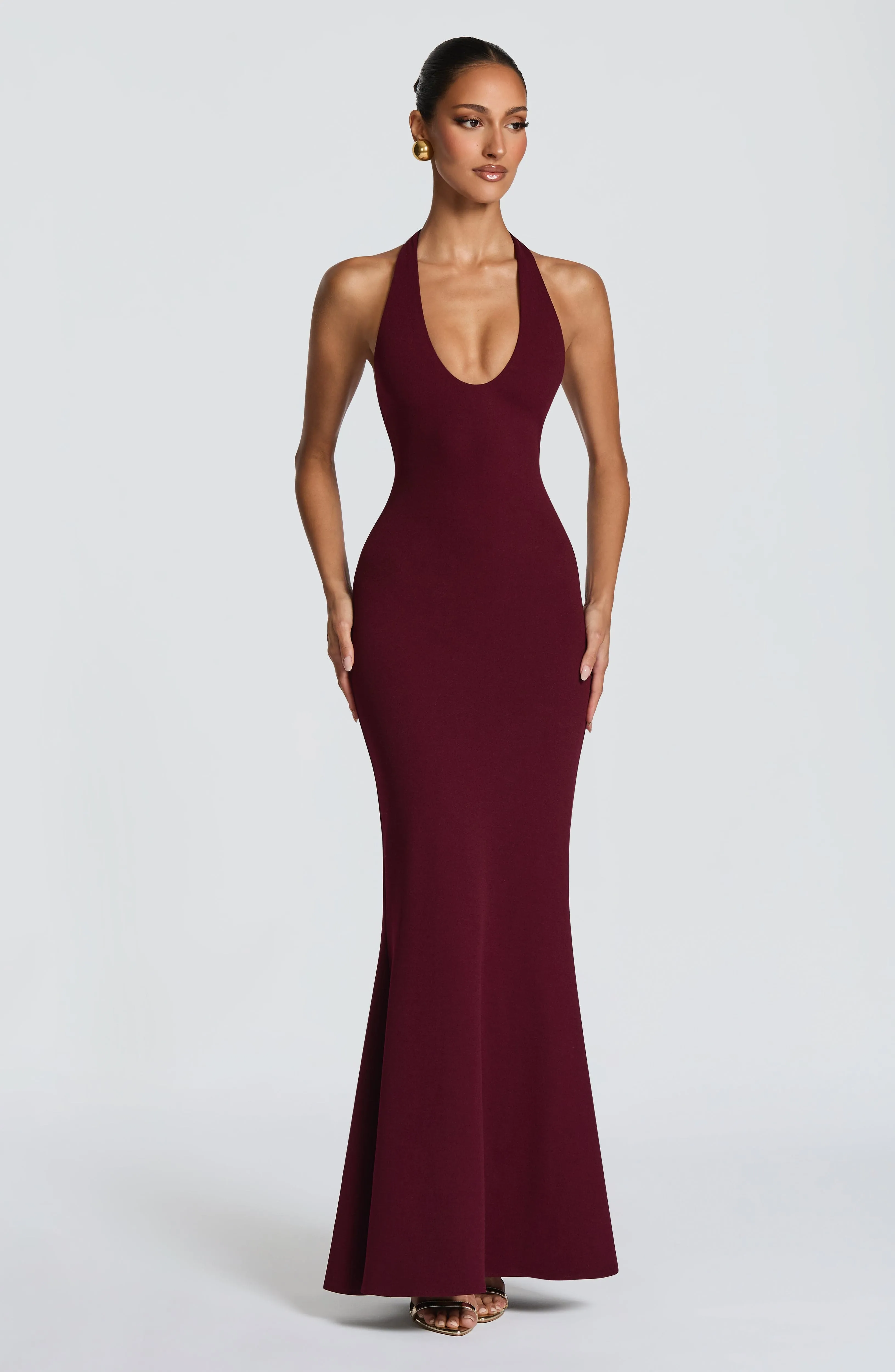 Fern Maxi Dress - Cherry Lacquer sold by Babyboo Fashion product image thumbnail 5
