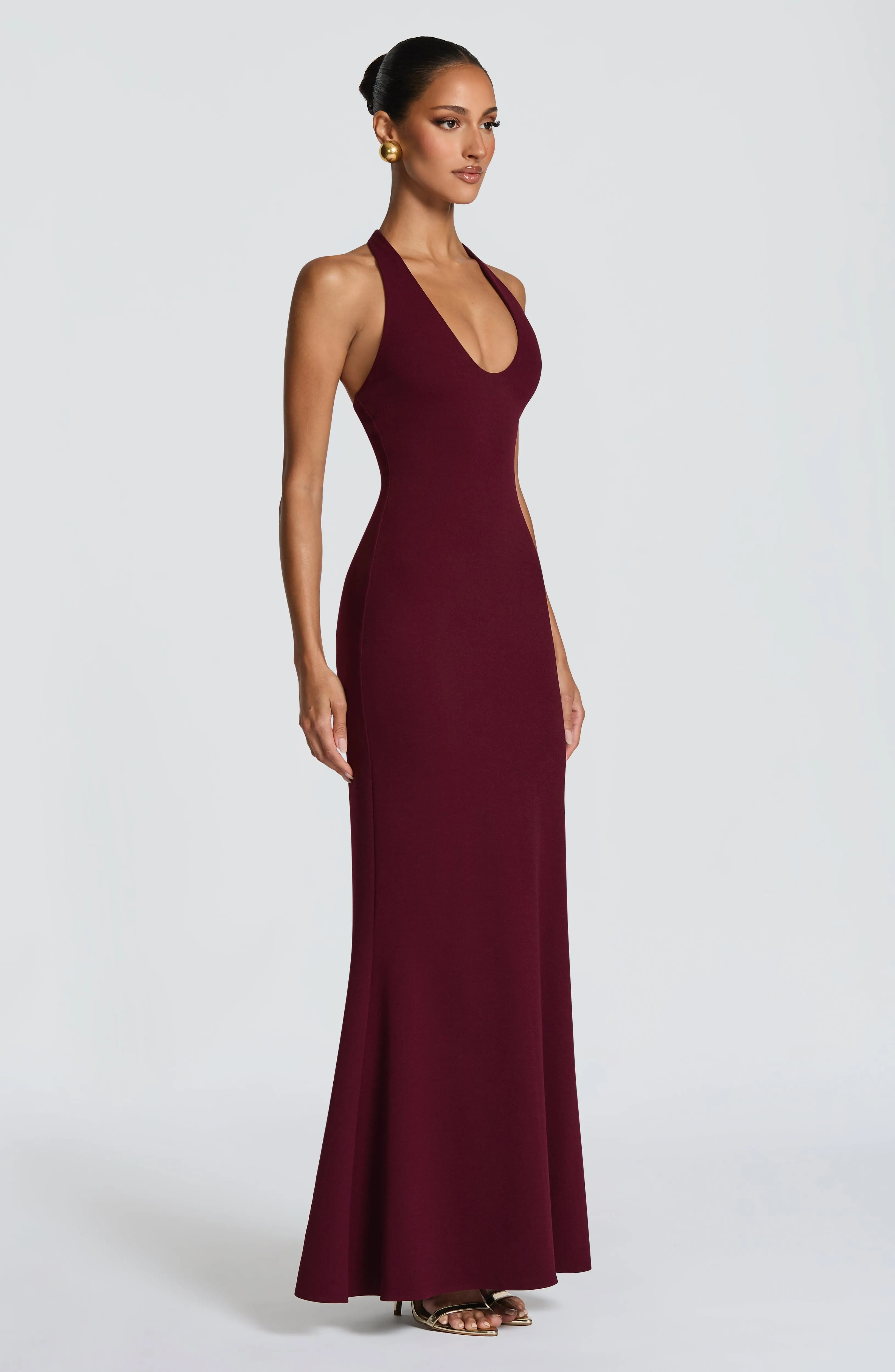 Fern Maxi Dress - Cherry Lacquer sold by Babyboo Fashion product image thumbnail 4