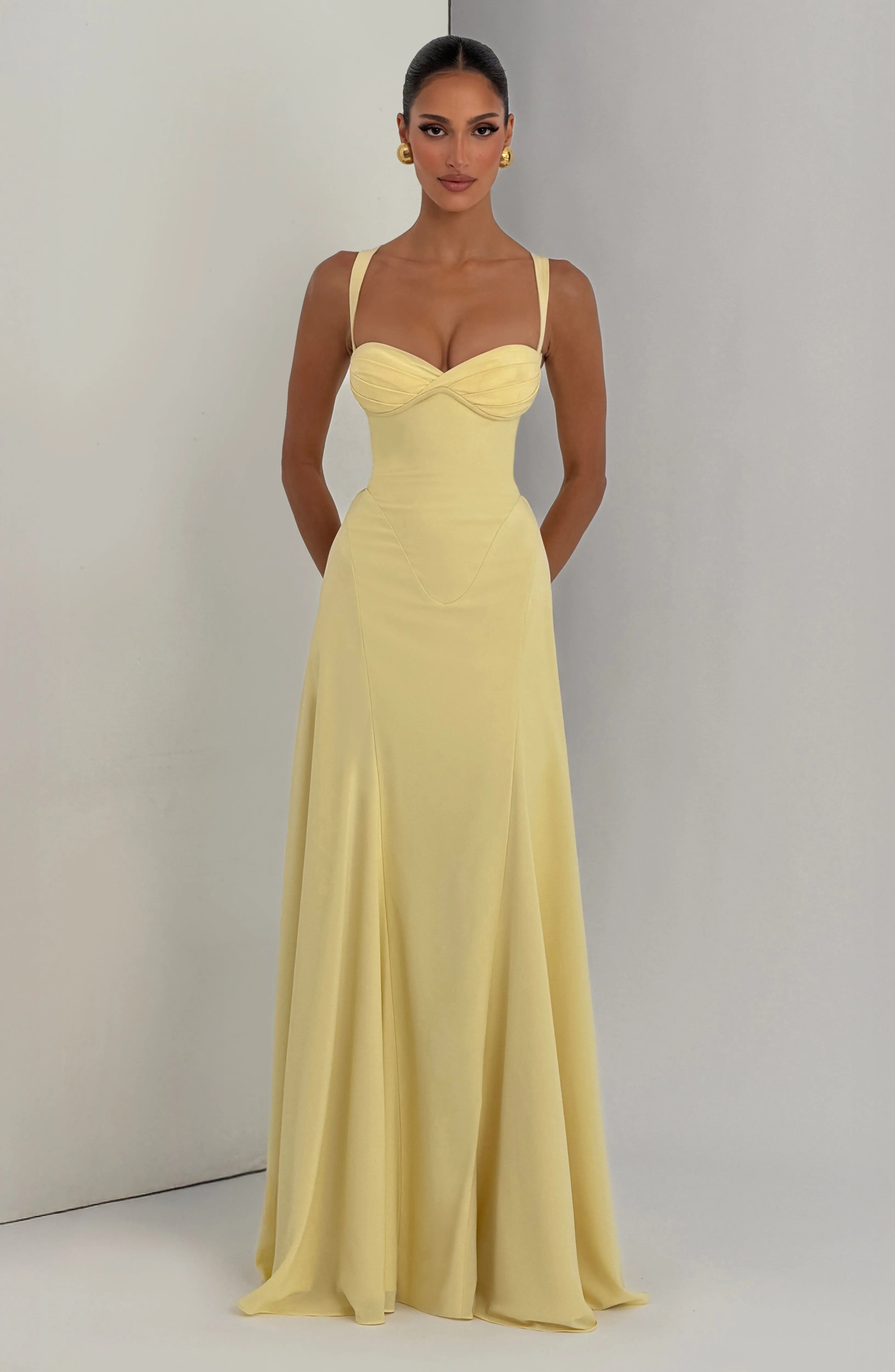 Irie Maxi Dress - Lemon sold by Babyboo Fashion product image thumbnail 5