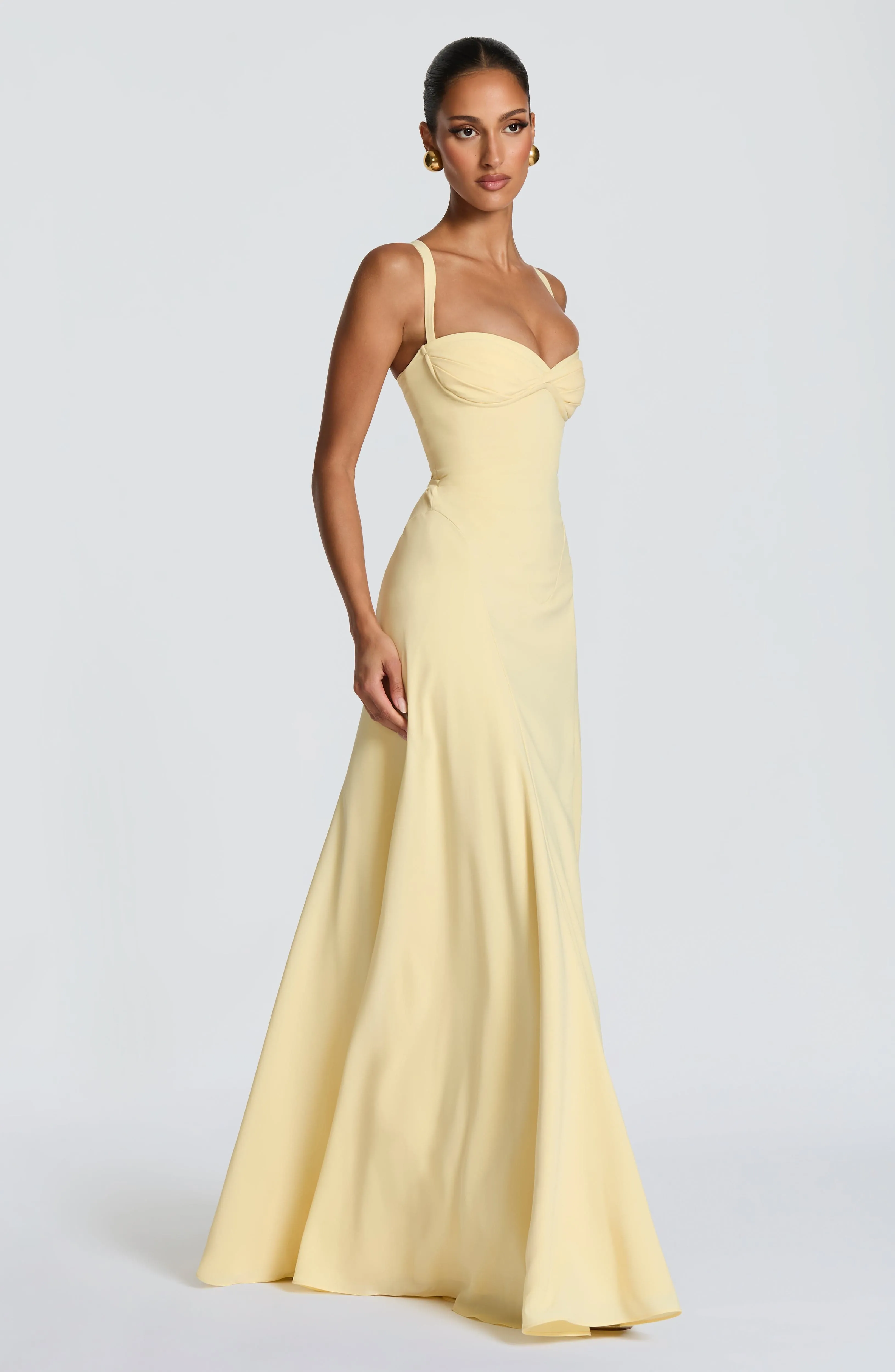 Irie Maxi Dress - Lemon sold by Babyboo Fashion product image thumbnail 3