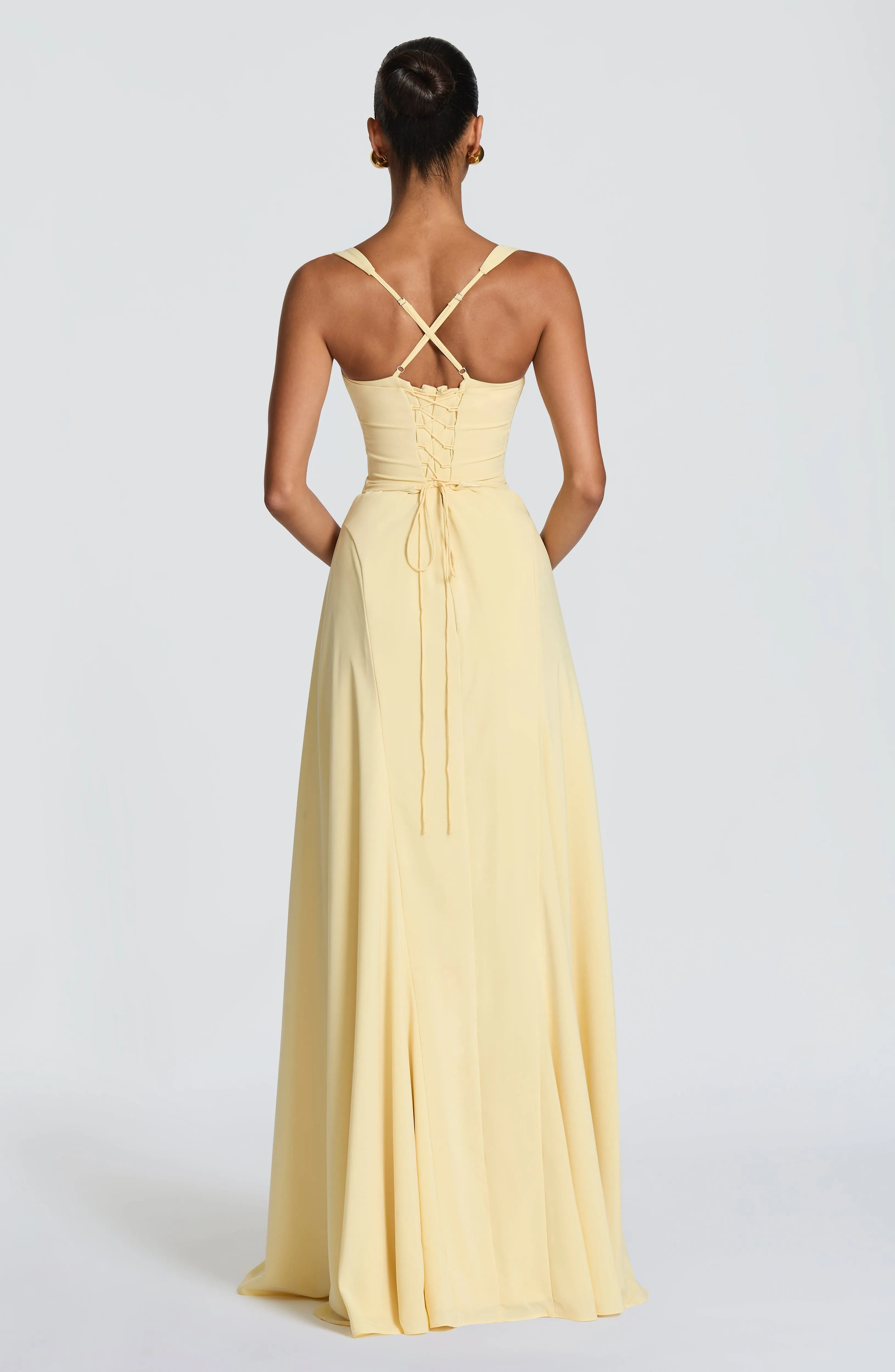 Irie Maxi Dress - Lemon sold by Babyboo Fashion product image thumbnail 2