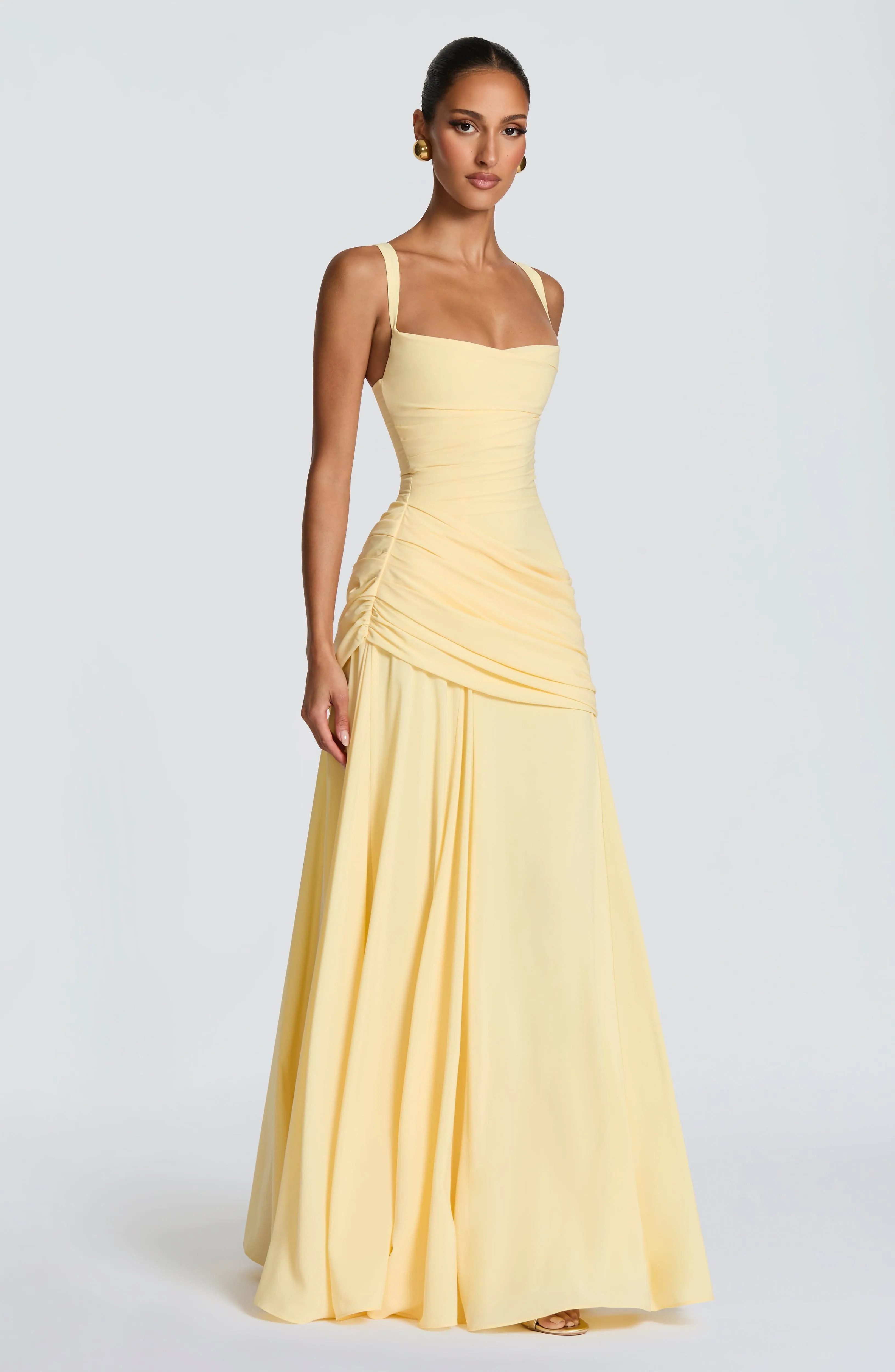 Sura Maxi Dress - Lemon sold by Babyboo Fashion product image thumbnail 3