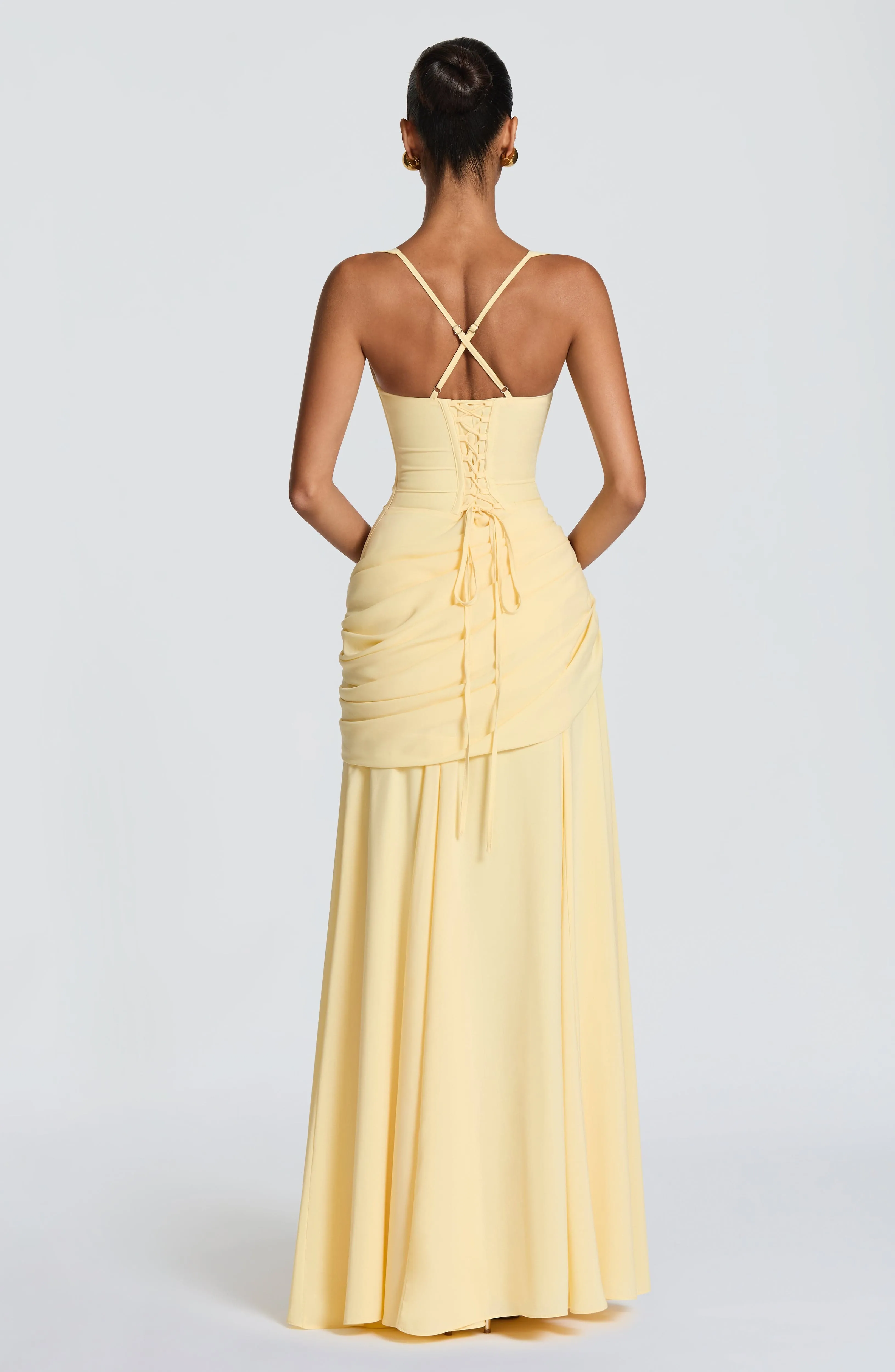 Sura Maxi Dress - Lemon sold by Babyboo Fashion product image thumbnail 2