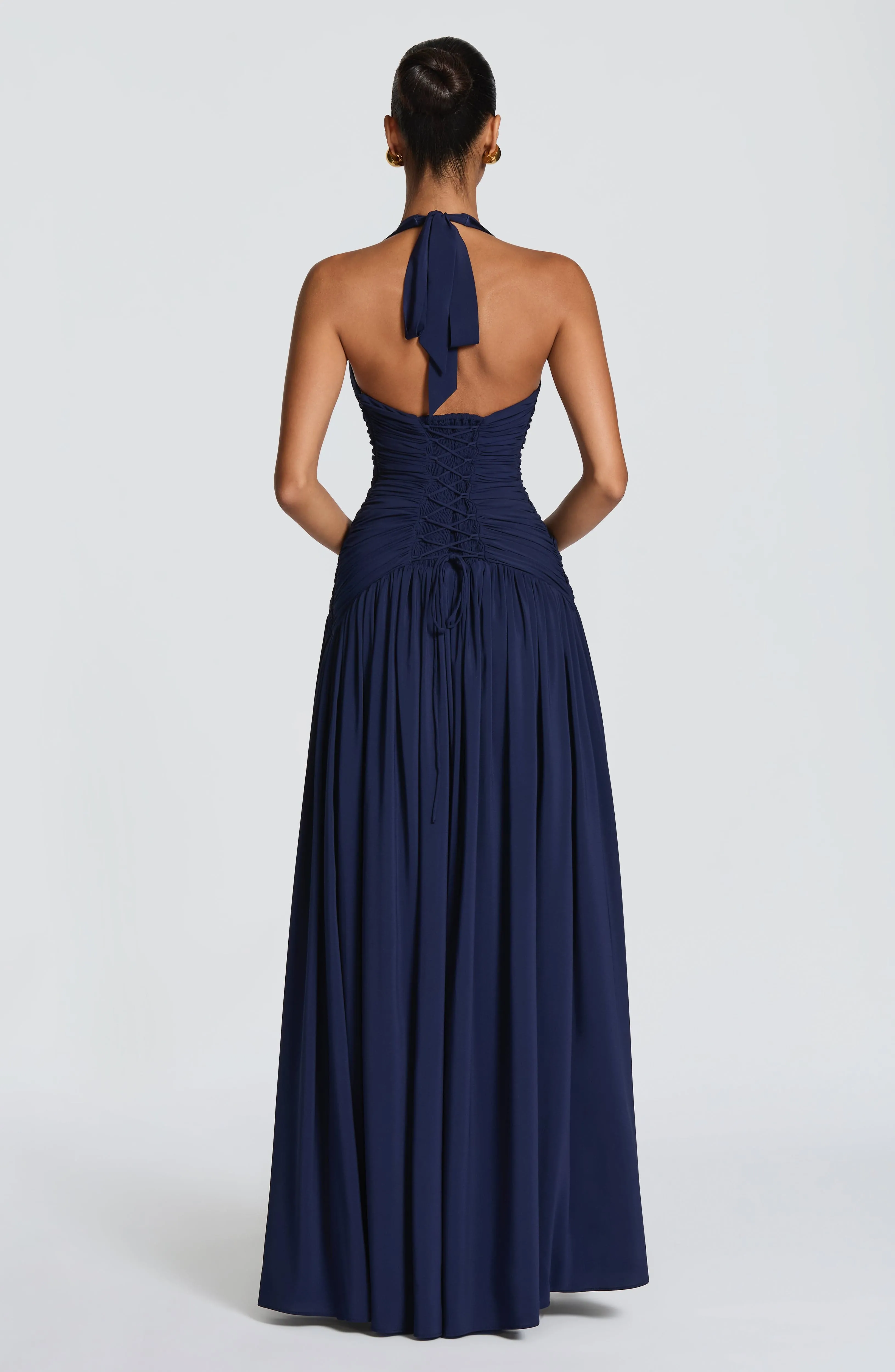 Amaris Maxi Dress - Navy sold by Babyboo Fashion product image thumbnail 2