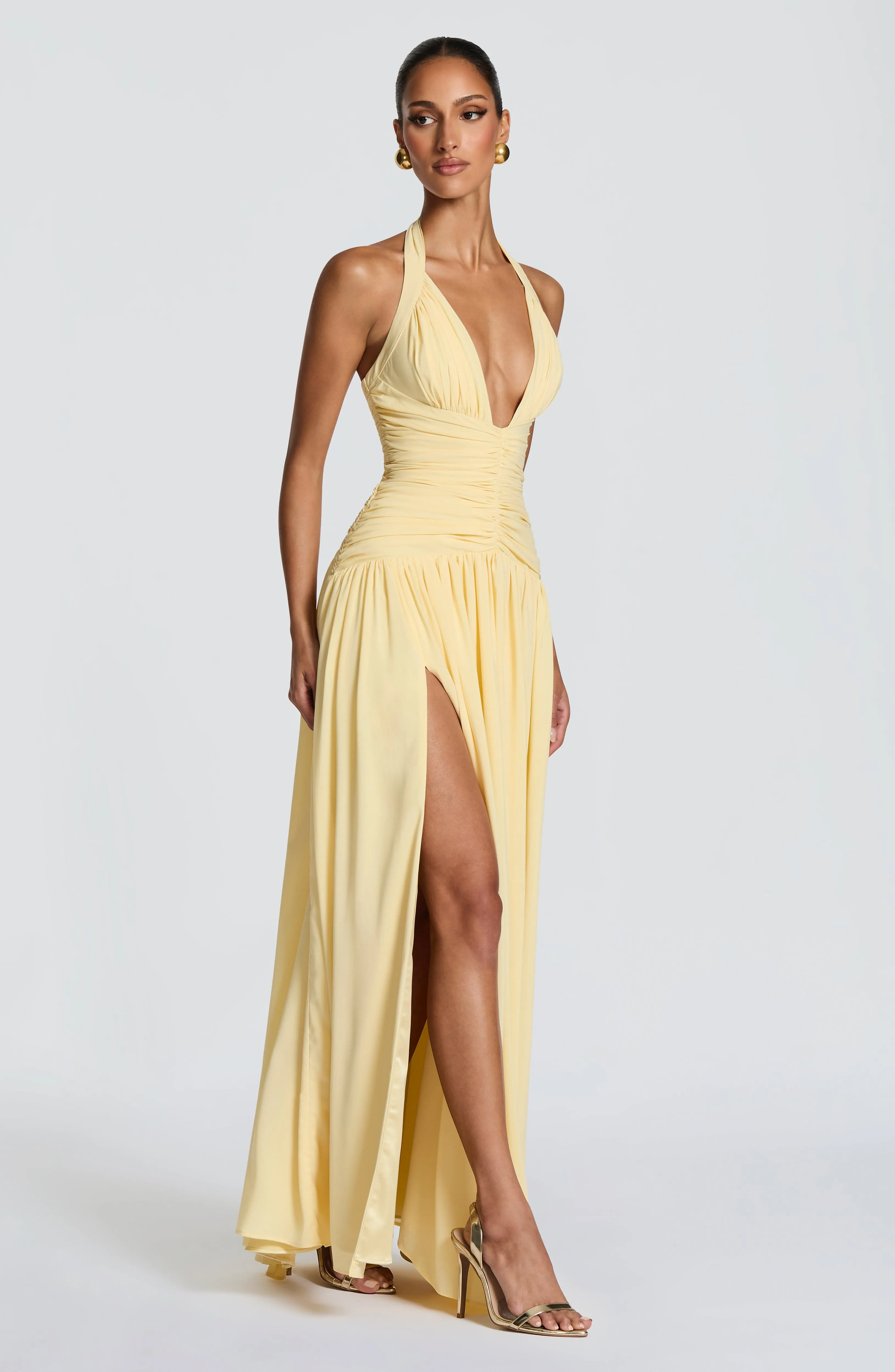 Amaris Maxi Dress - Lemon sold by Babyboo Fashion product image thumbnail 2