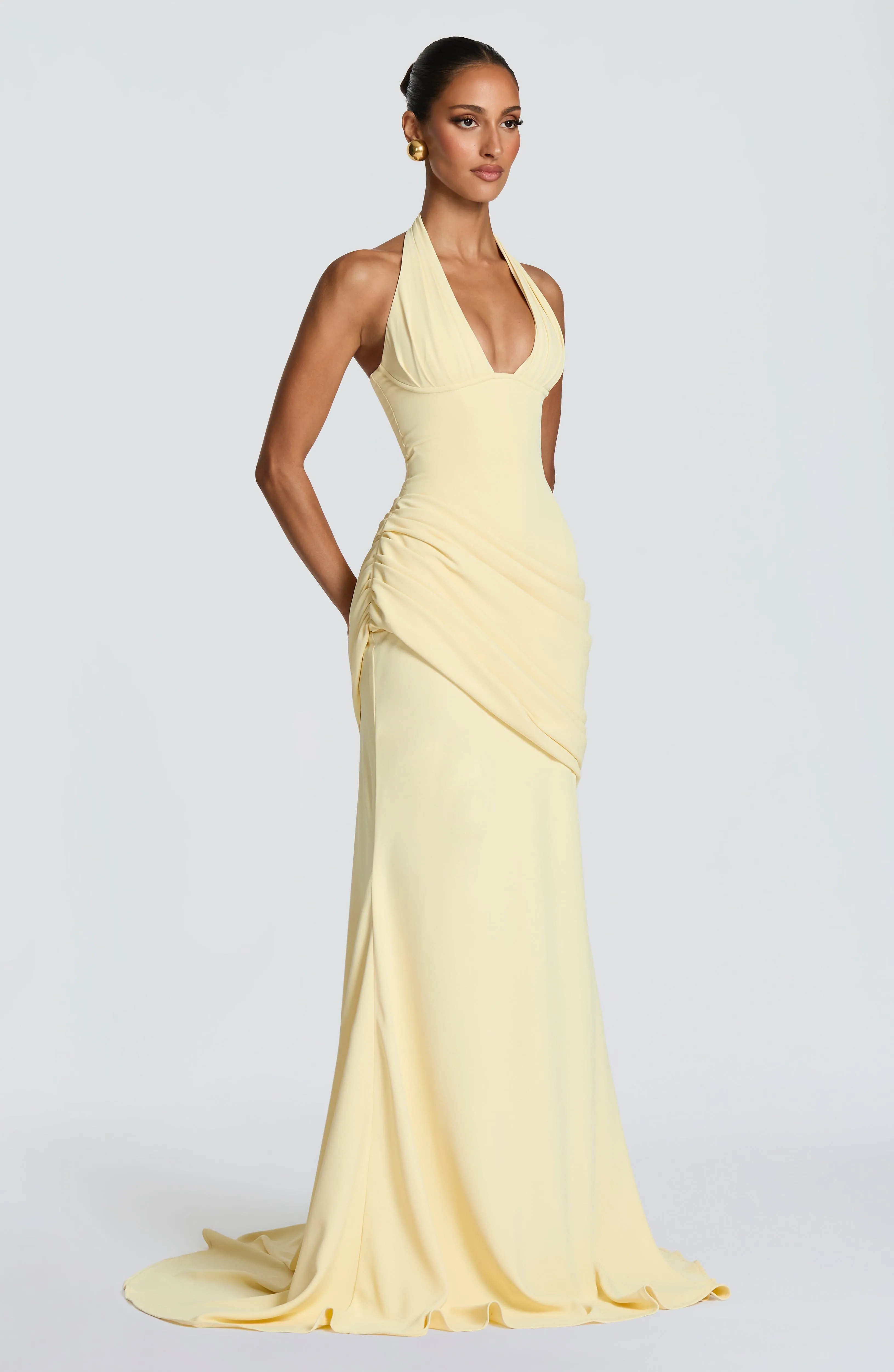 Nehemia Gown - Lemon sold by Babyboo Fashion product image thumbnail 5