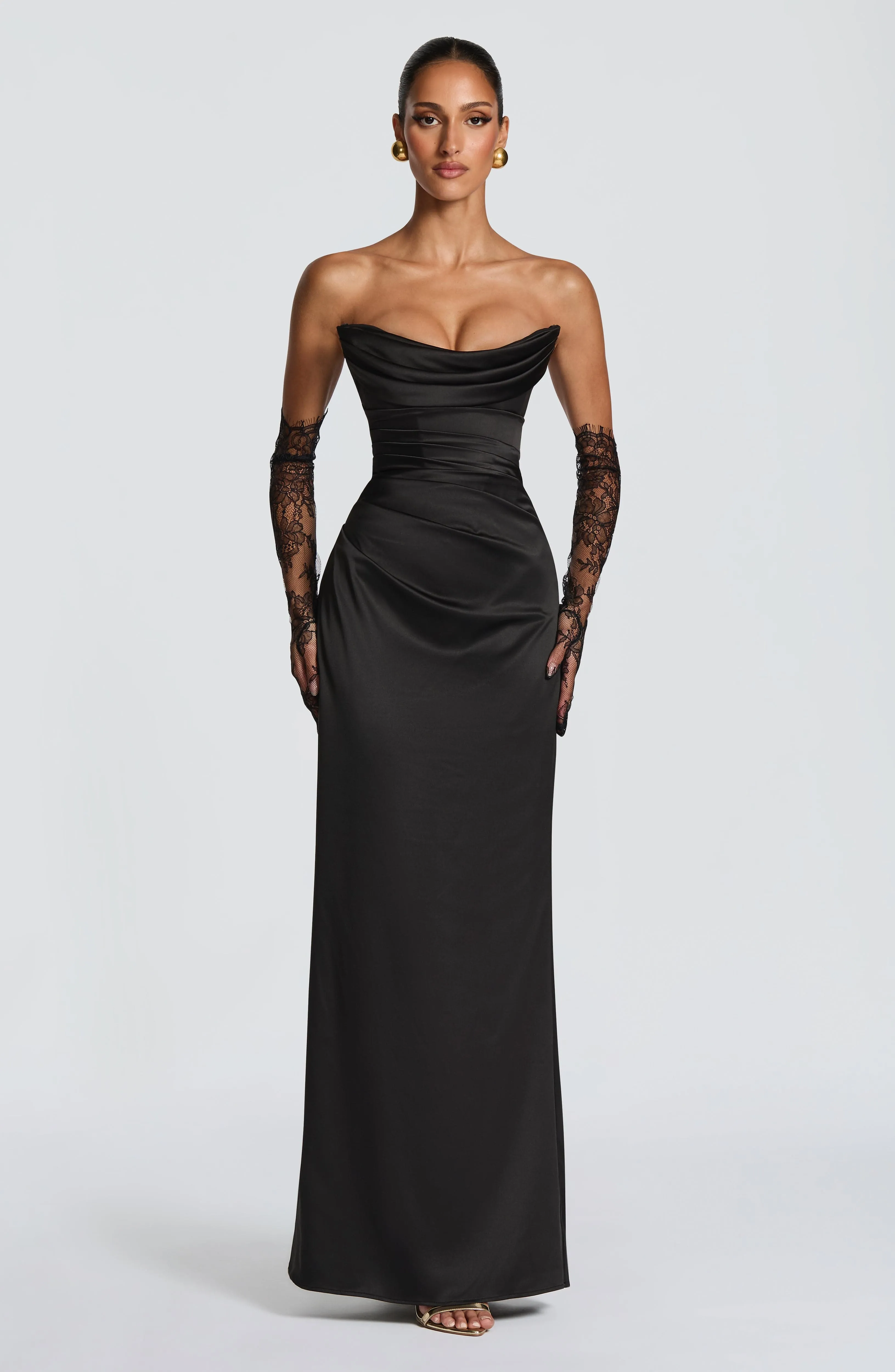 Vessa Maxi Dress - Black sold by Babyboo Fashion product image thumbnail 4