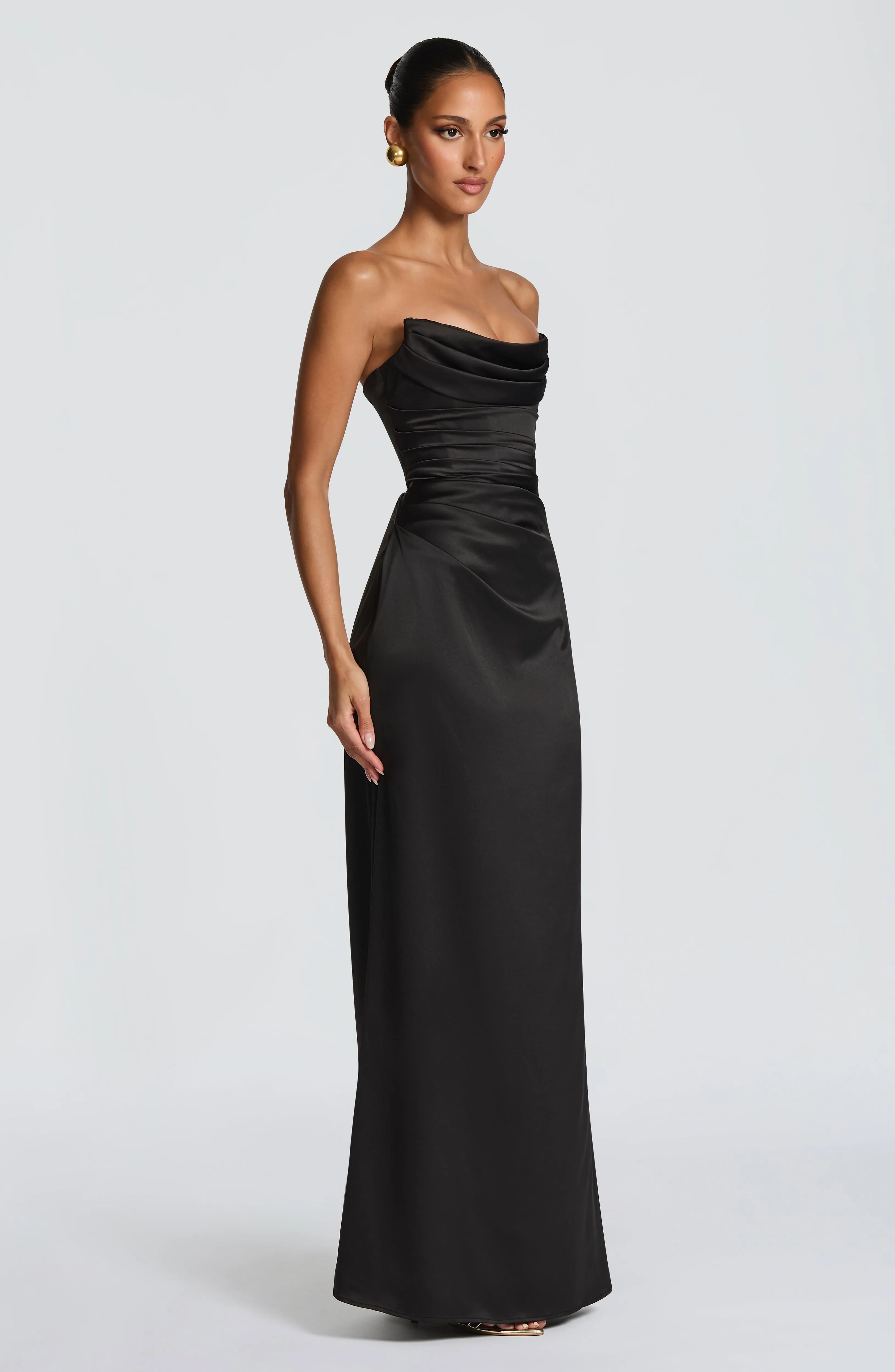 Vessa Maxi Dress - Black sold by Babyboo Fashion product image thumbnail 3