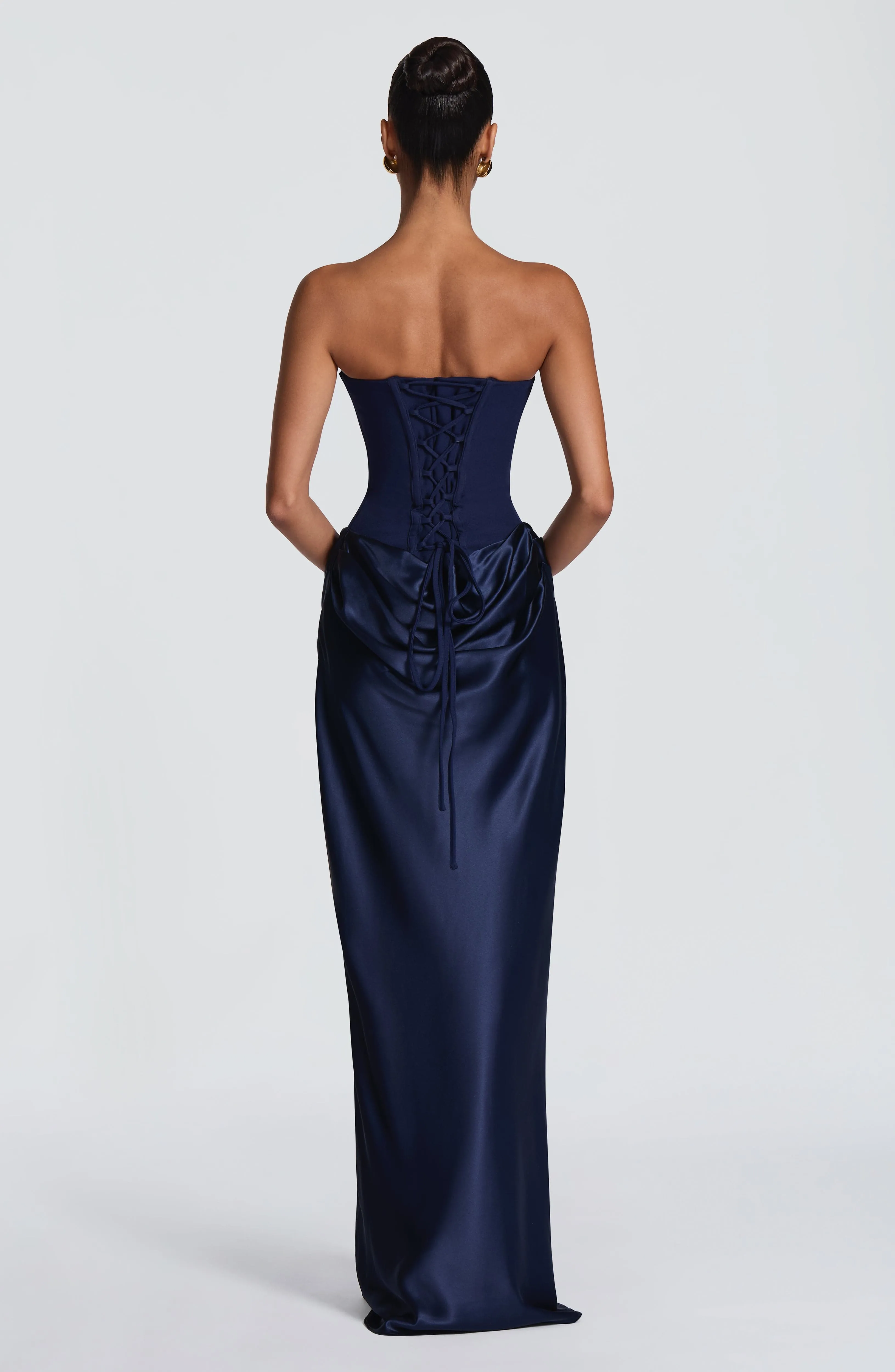 Maggie Maxi Dress - Navy sold by Babyboo Fashion product image thumbnail 3