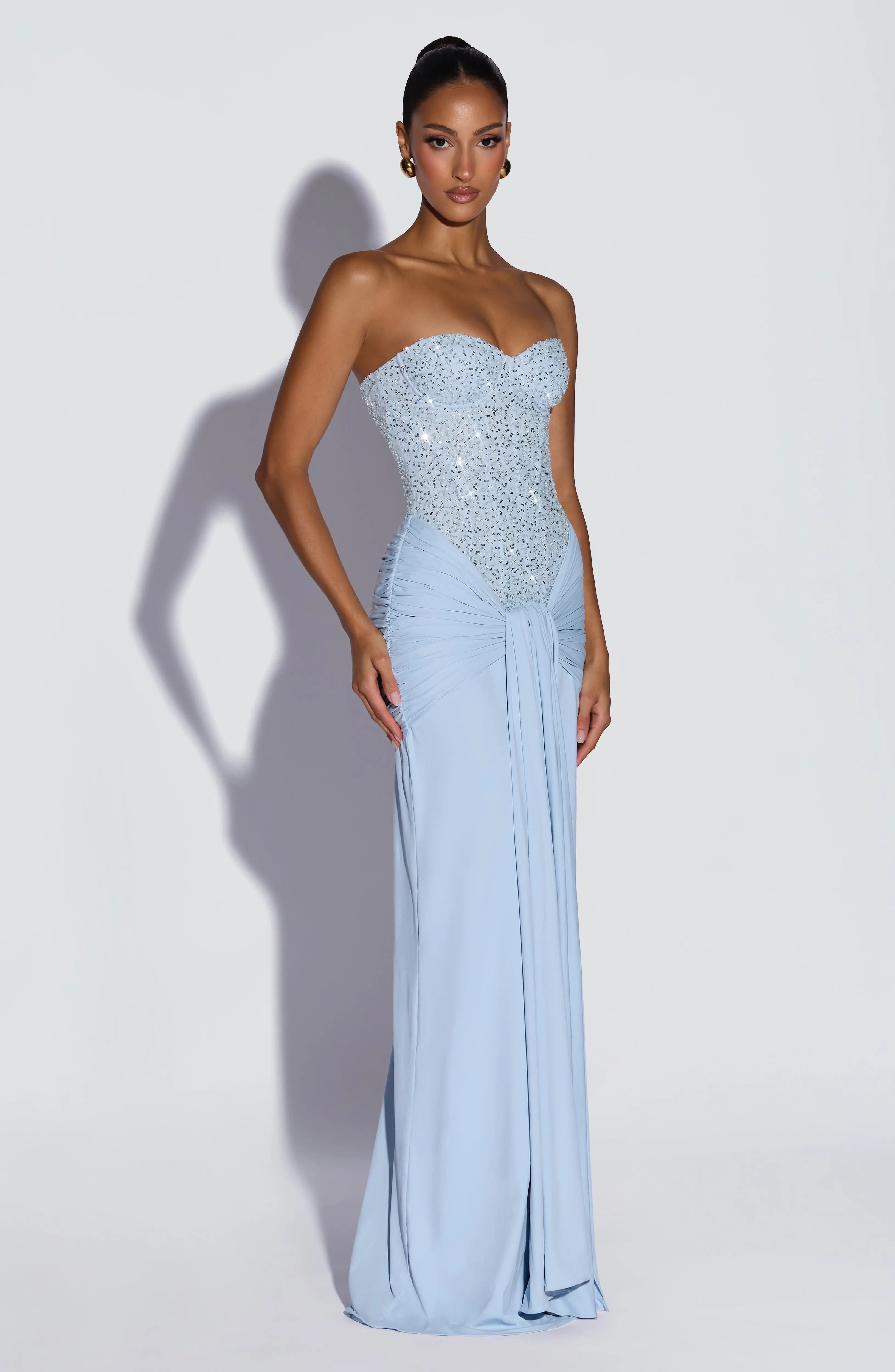 Carina Maxi Dress - Glacier Blue sold by Babyboo Fashion product image thumbnail 2