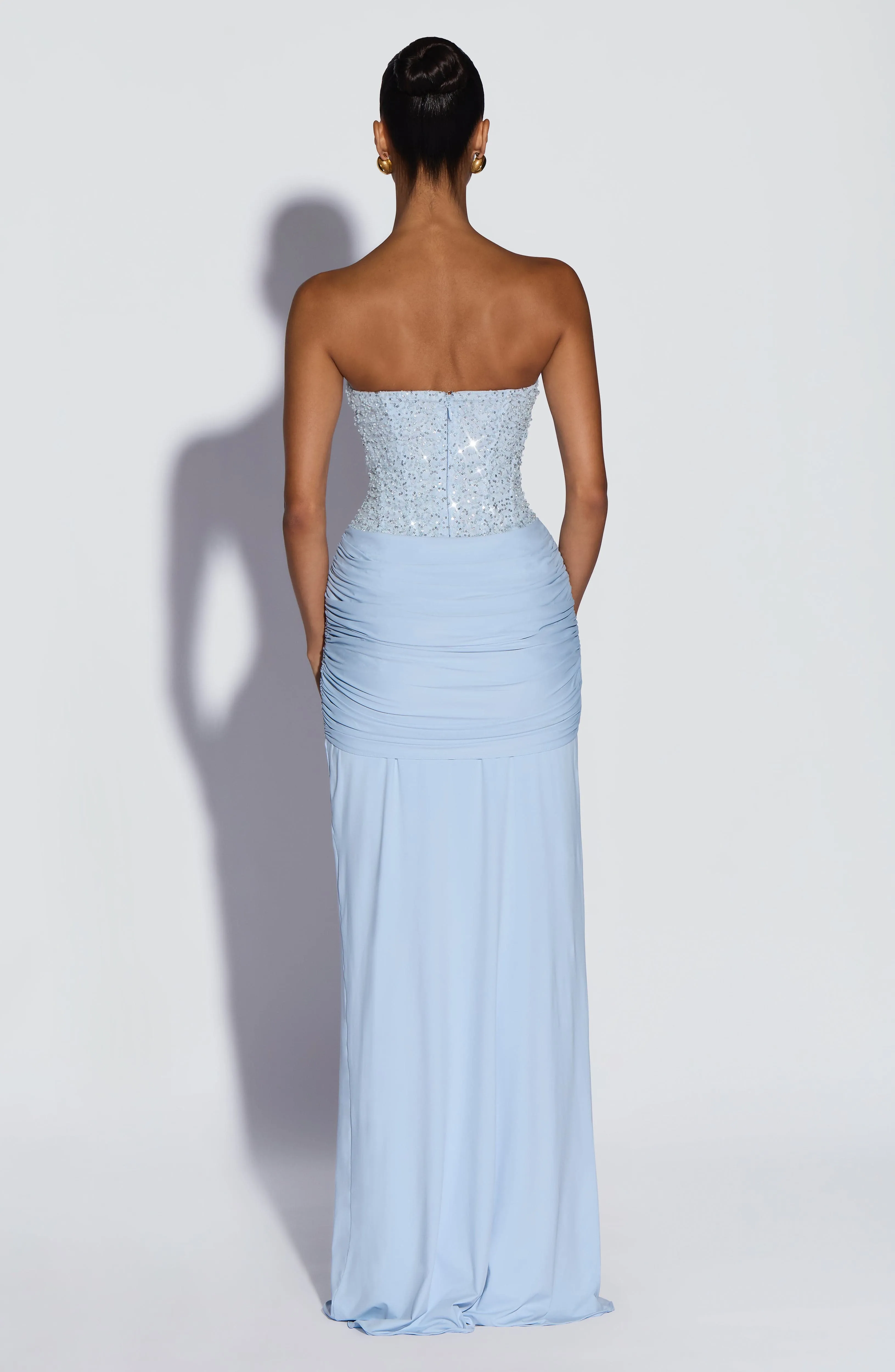 Carina Maxi Dress - Glacier Blue sold by Babyboo Fashion product image thumbnail 3