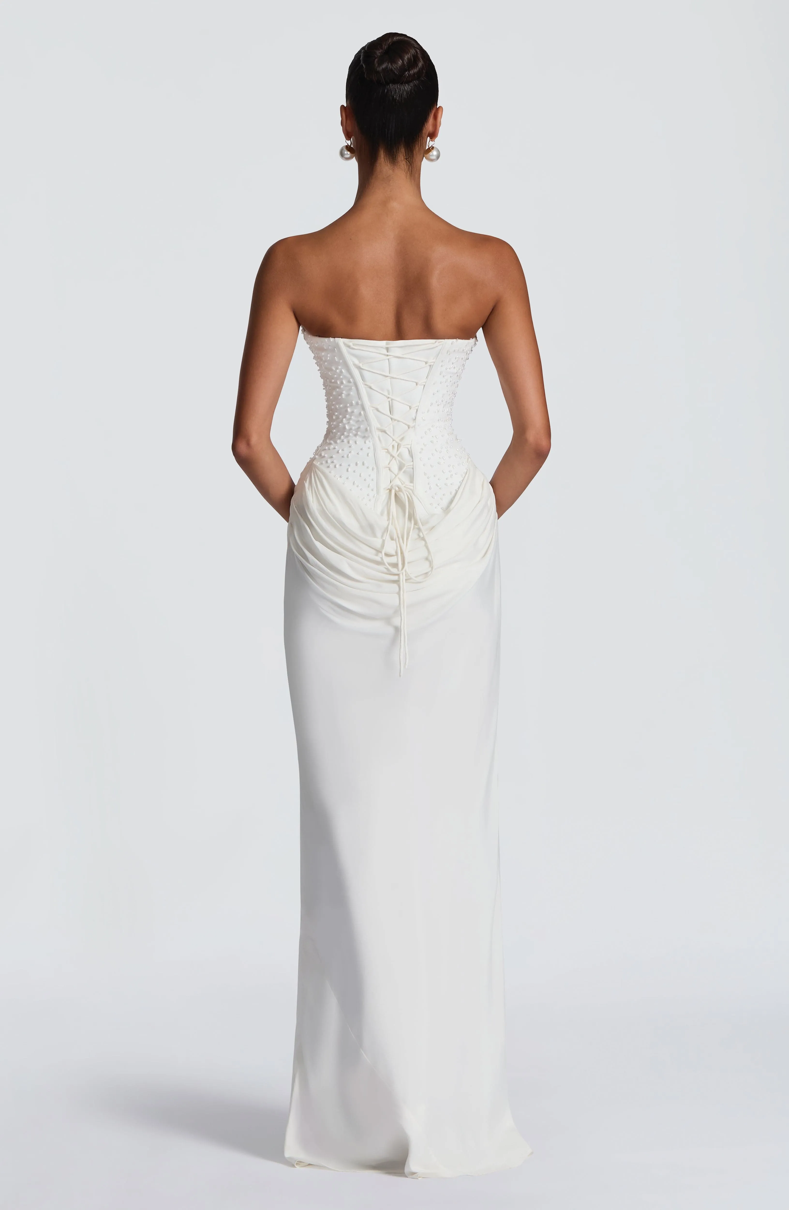 Tindra Maxi Dress - Ivory sold by Babyboo Fashion product image thumbnail 4