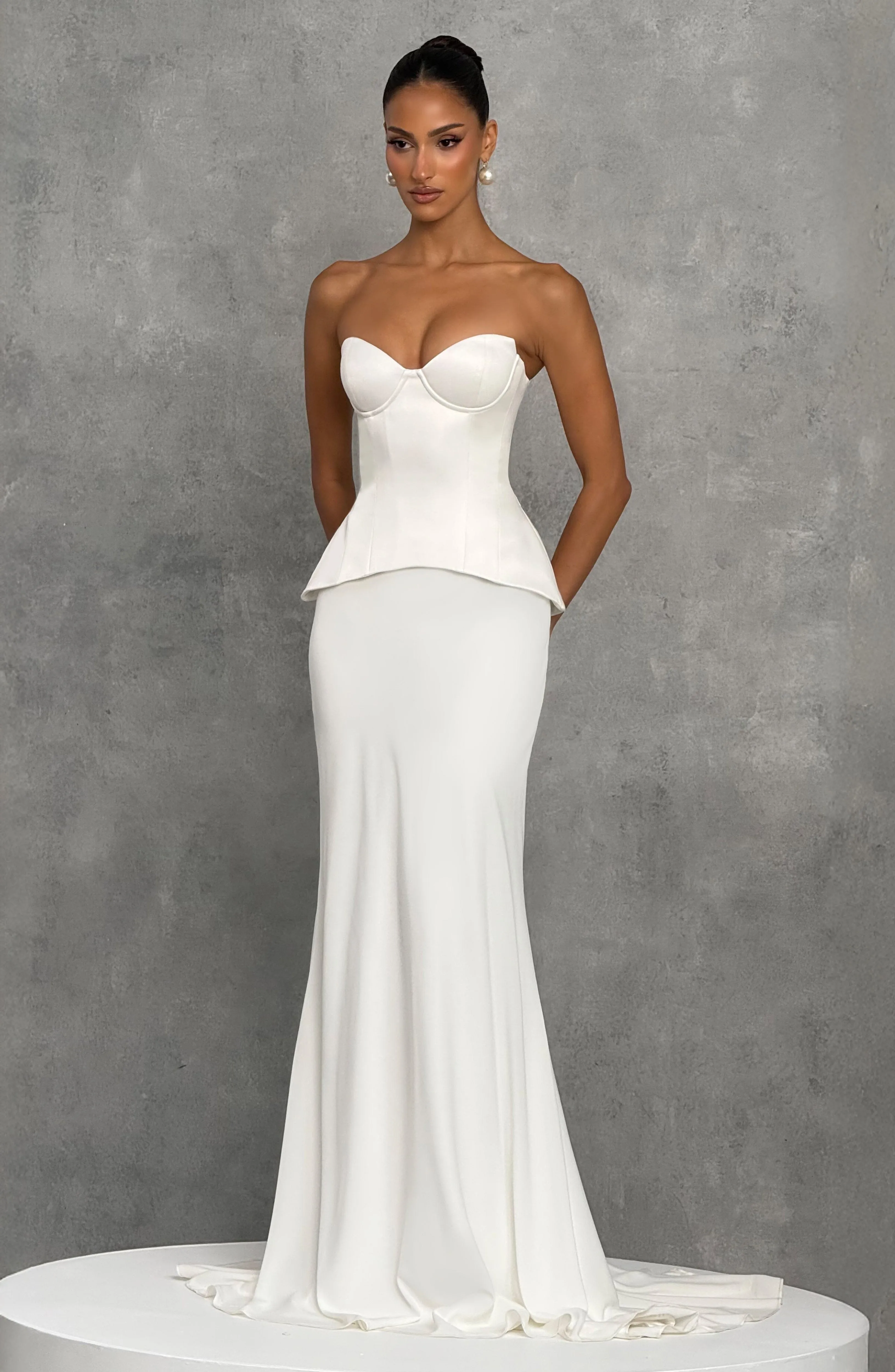 Kaia Maxi Skirt - Ivory sold by Babyboo Fashion product image thumbnail 3