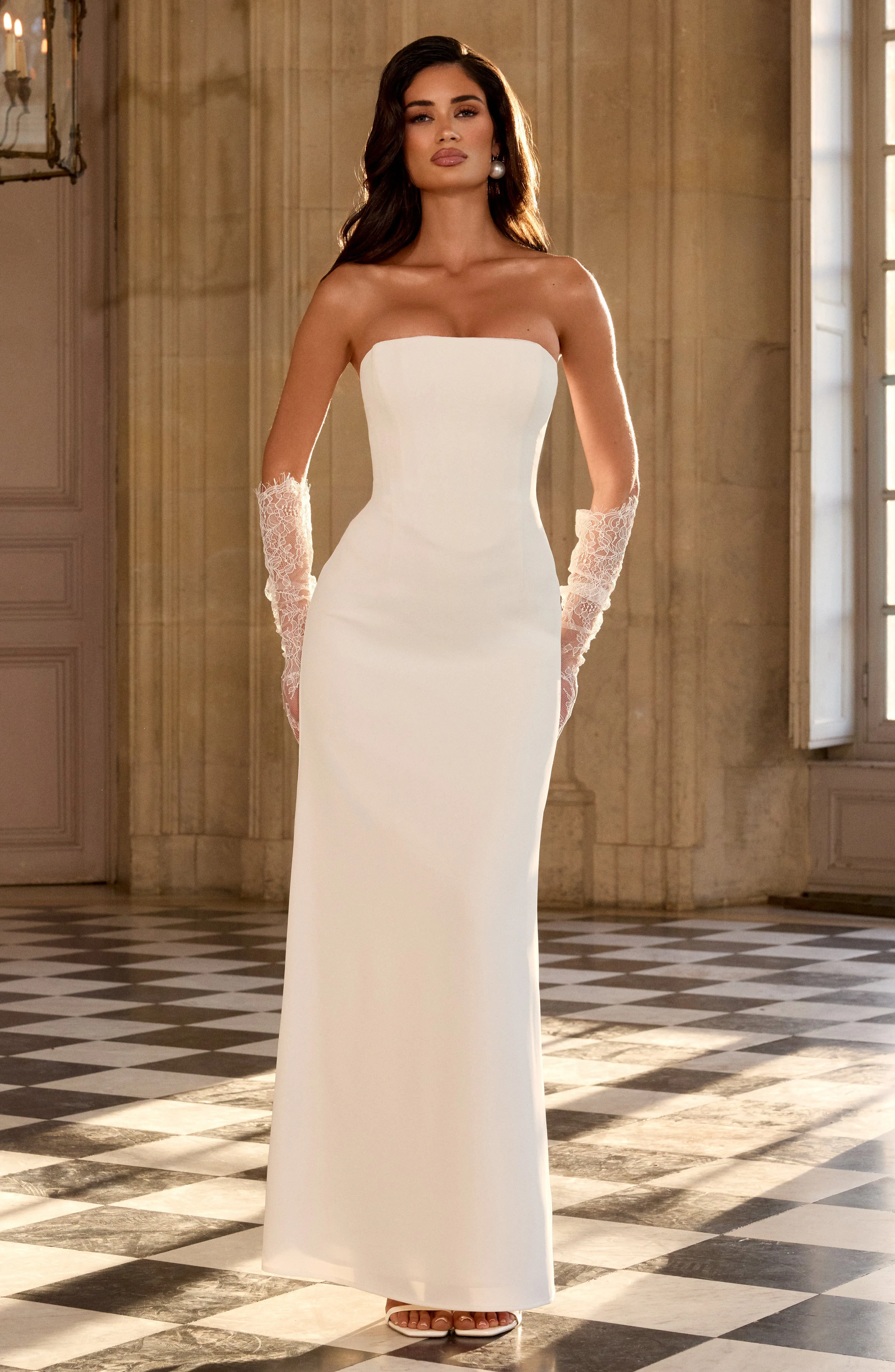 Irmina Maxi Dress - Ivory sold by Babyboo Fashion product image thumbnail 3