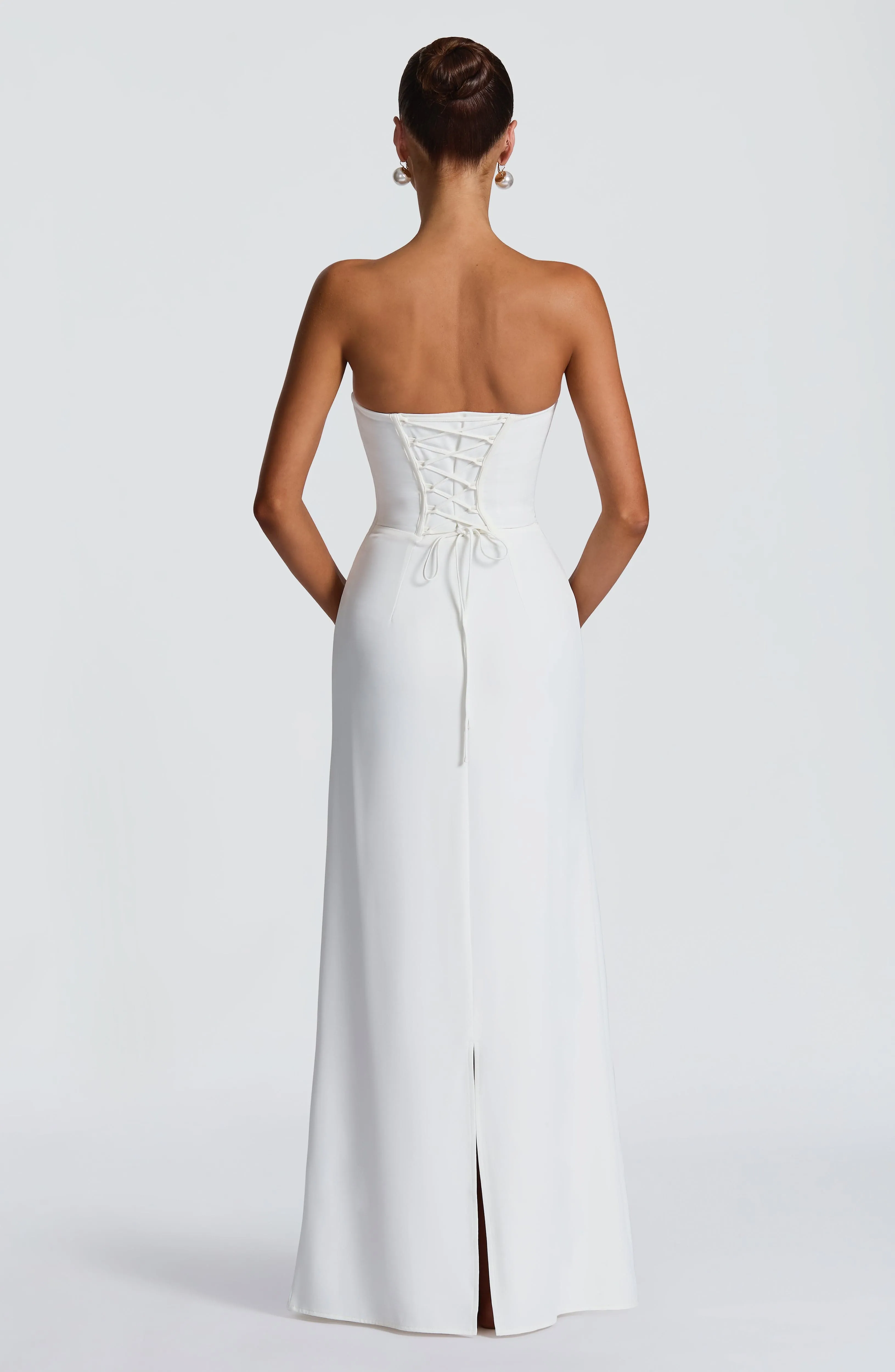 Irmina Maxi Dress - Ivory sold by Babyboo Fashion product image thumbnail 5