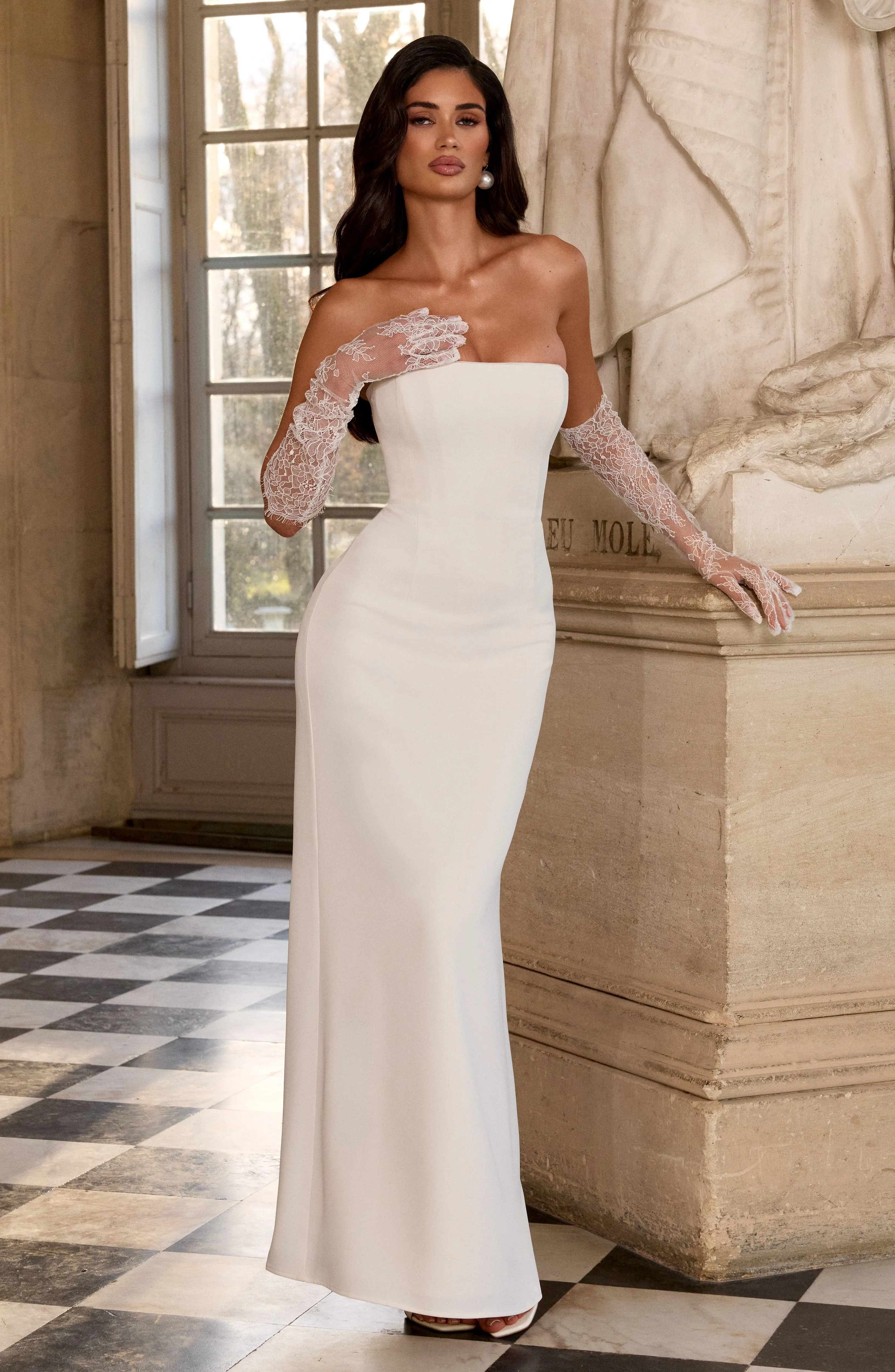Irmina Maxi Dress - Ivory sold by Babyboo Fashion product image thumbnail 2