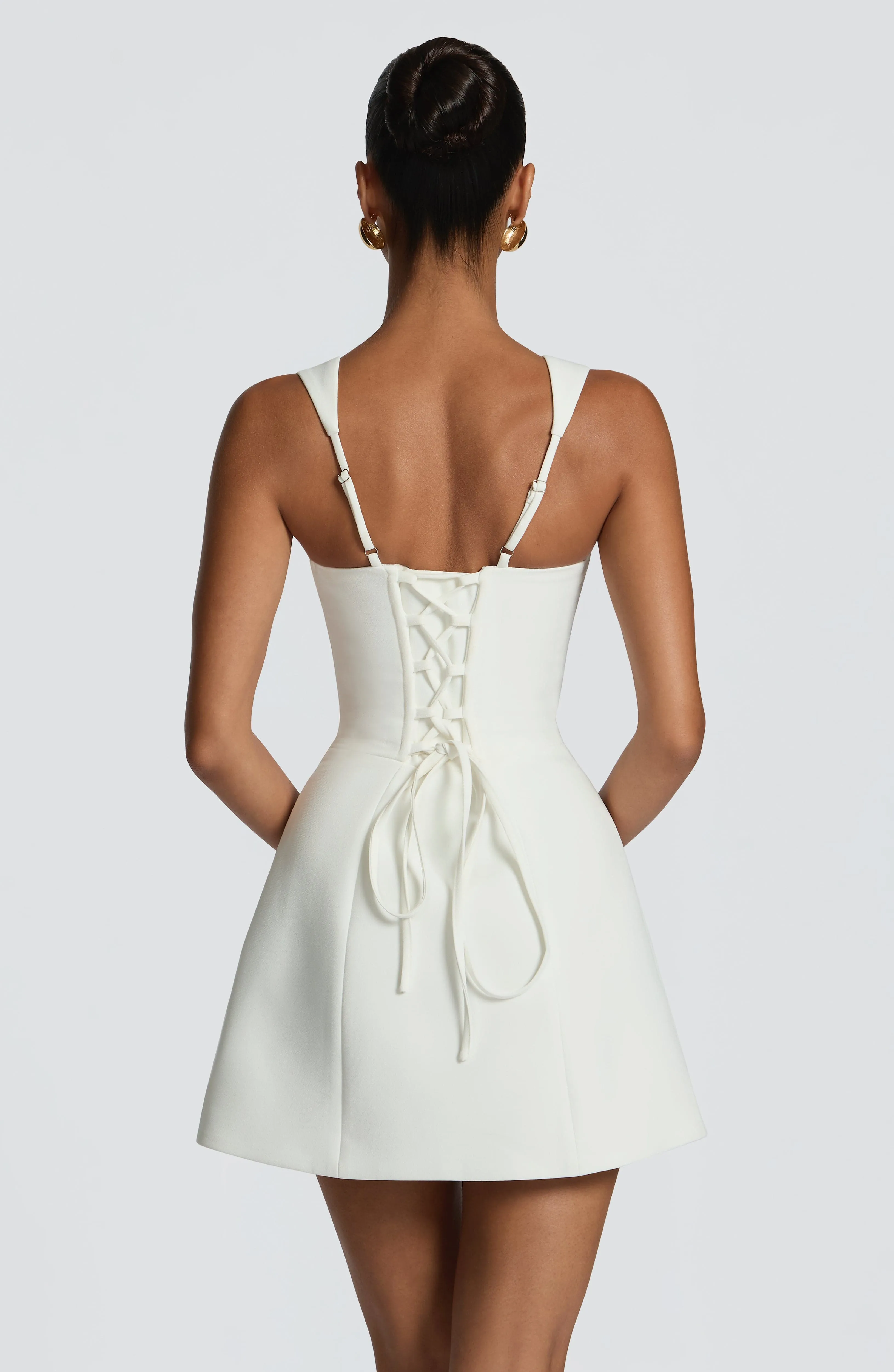 Iona Mini Dress - Ivory sold by Babyboo Fashion product image thumbnail 2