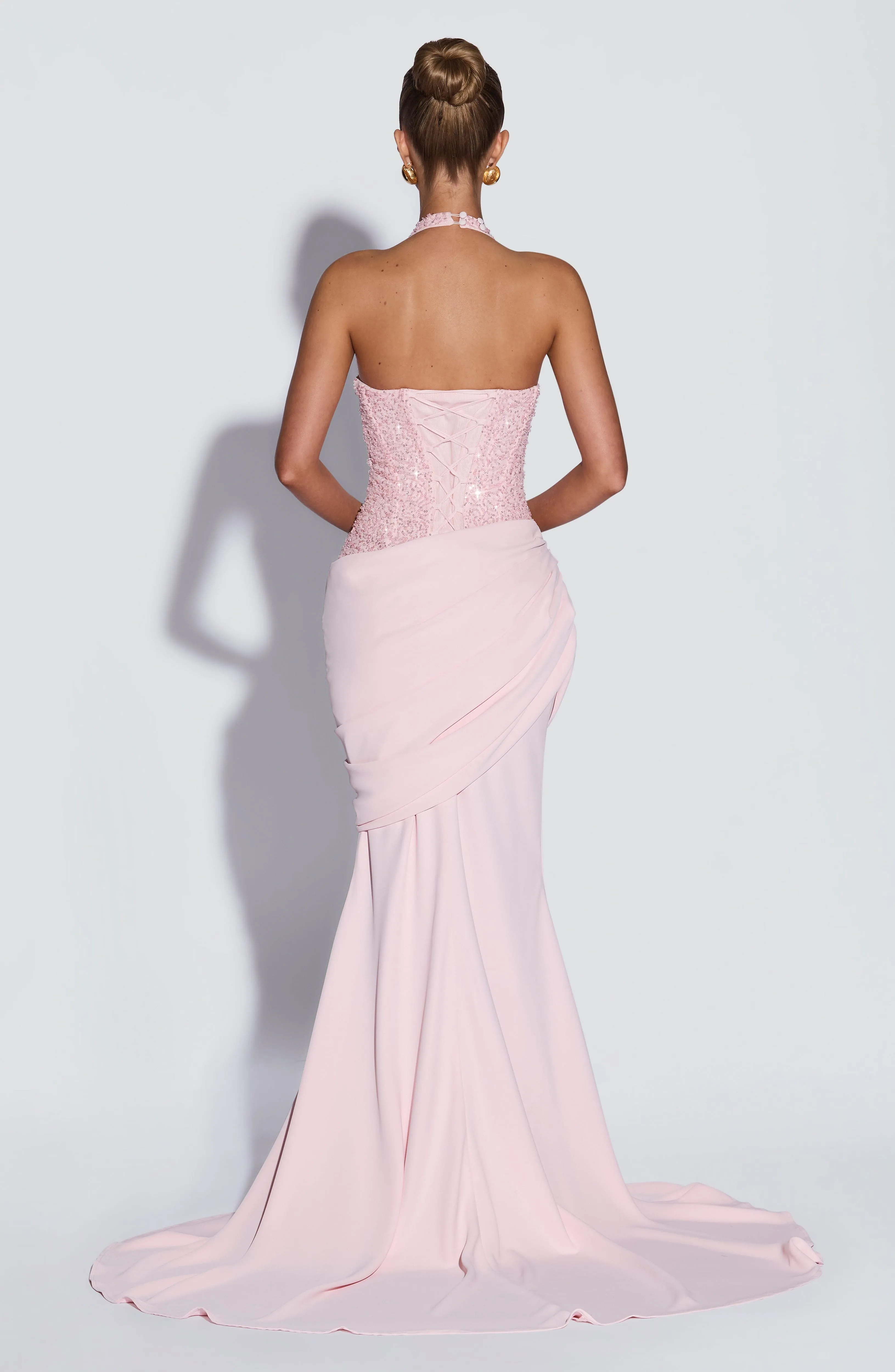 Taylor Gown - Blush sold by Babyboo Fashion product image thumbnail 2