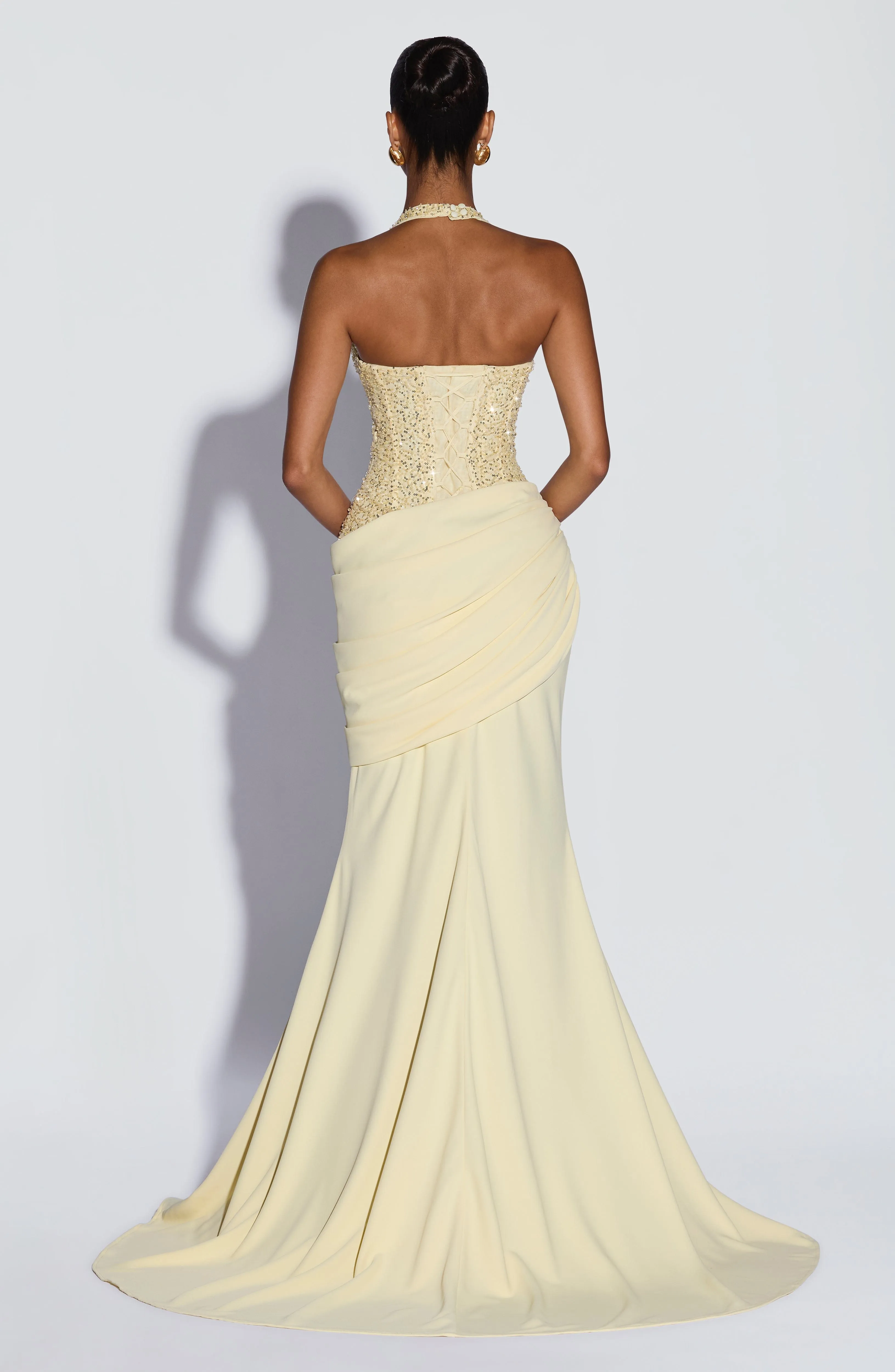 Taylor Gown - Lemon sold by Babyboo Fashion product image thumbnail 2