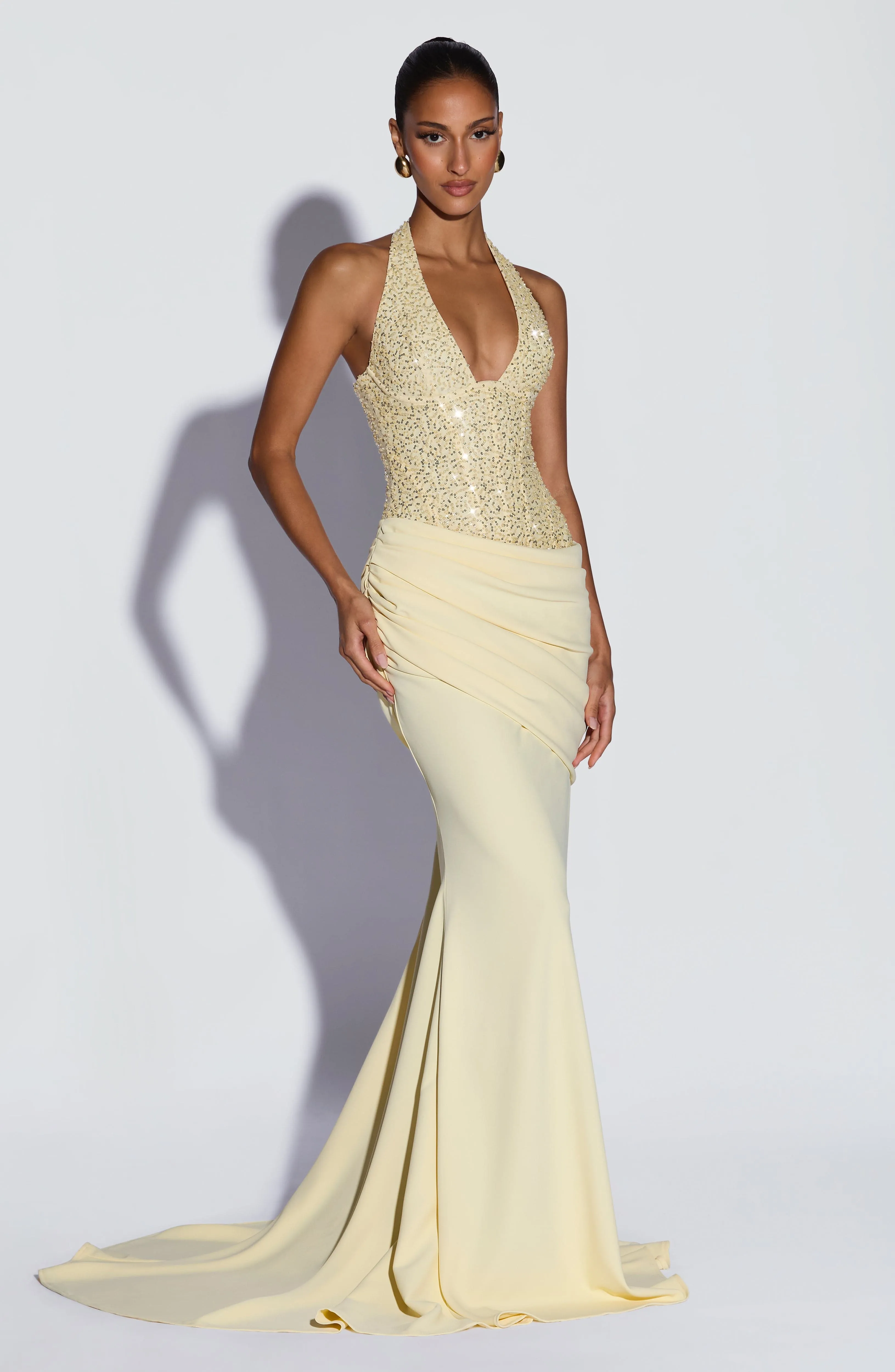 Taylor Gown - Lemon sold by Babyboo Fashion product image thumbnail 4