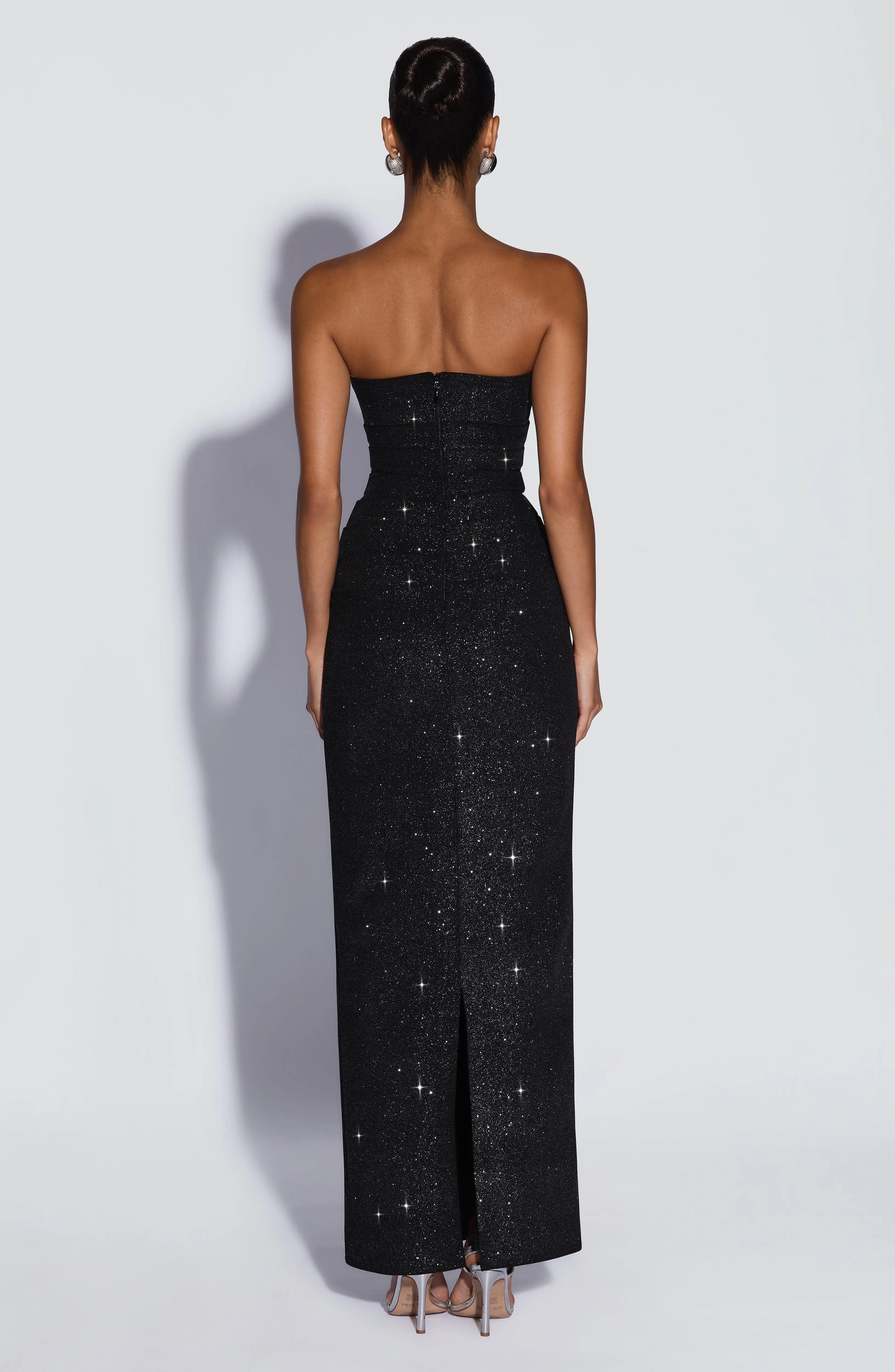 Pandra Maxi Dress - Black Sparkle sold by Babyboo Fashion product image thumbnail 2