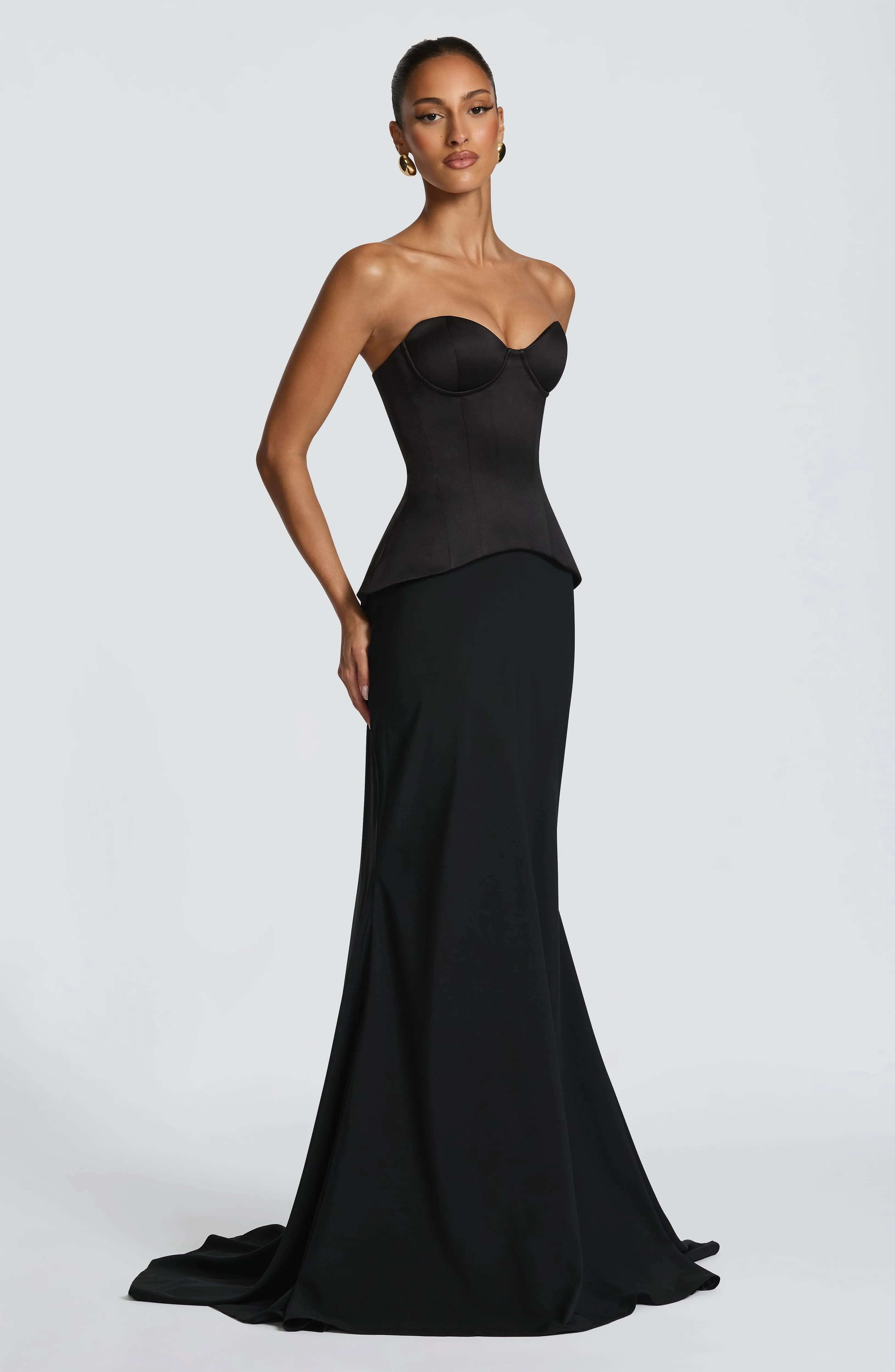 Kaia Maxi Skirt - Black sold by Babyboo Fashion product image thumbnail 4