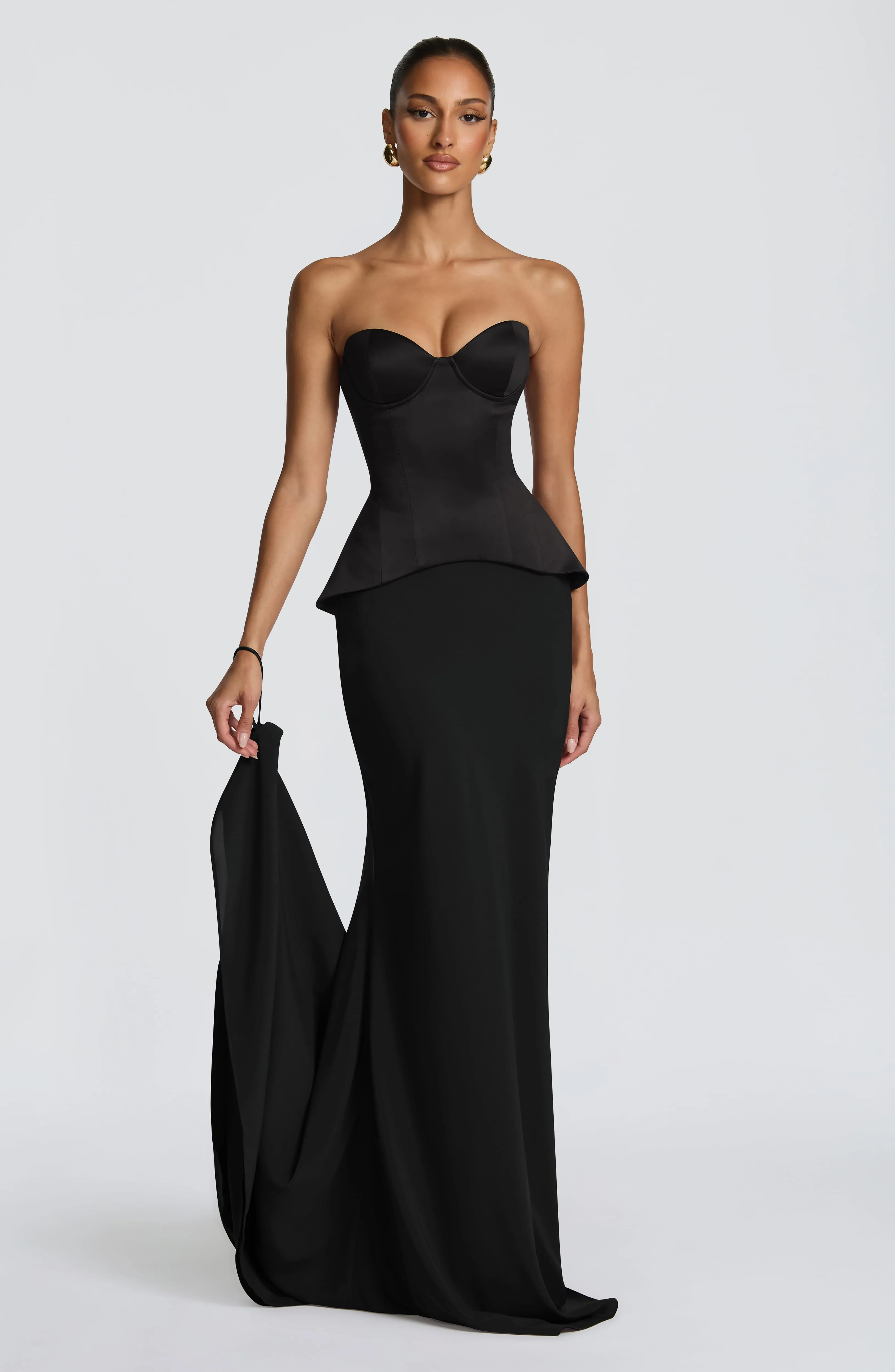 Kaia Maxi Skirt - Black sold by Babyboo Fashion product image thumbnail 5