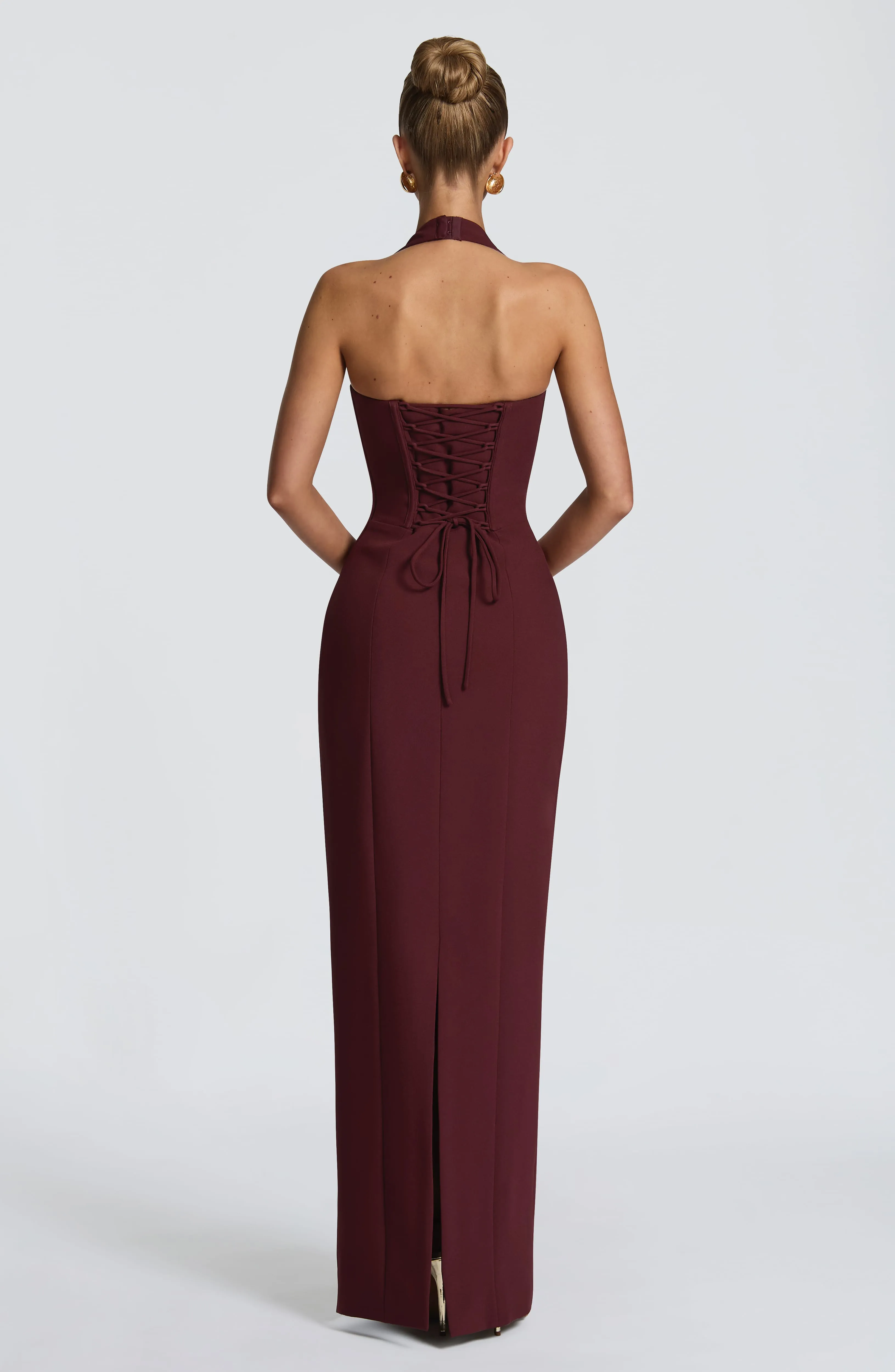 Charlotte Maxi Dress - Cherry Lacquer sold by Babyboo Fashion product image thumbnail 2