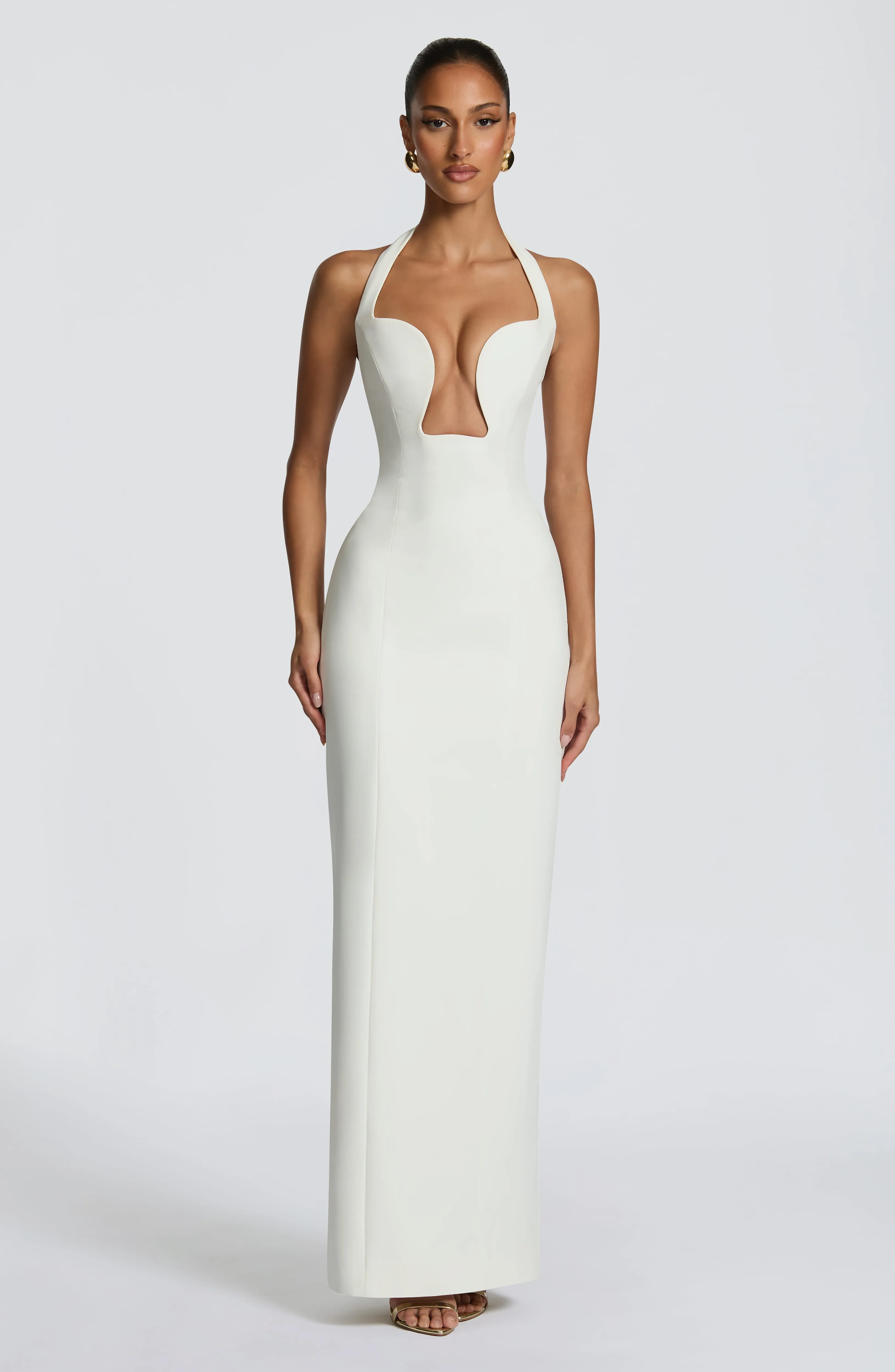 Charlotte Maxi Dress - Ivory sold by Babyboo Fashion