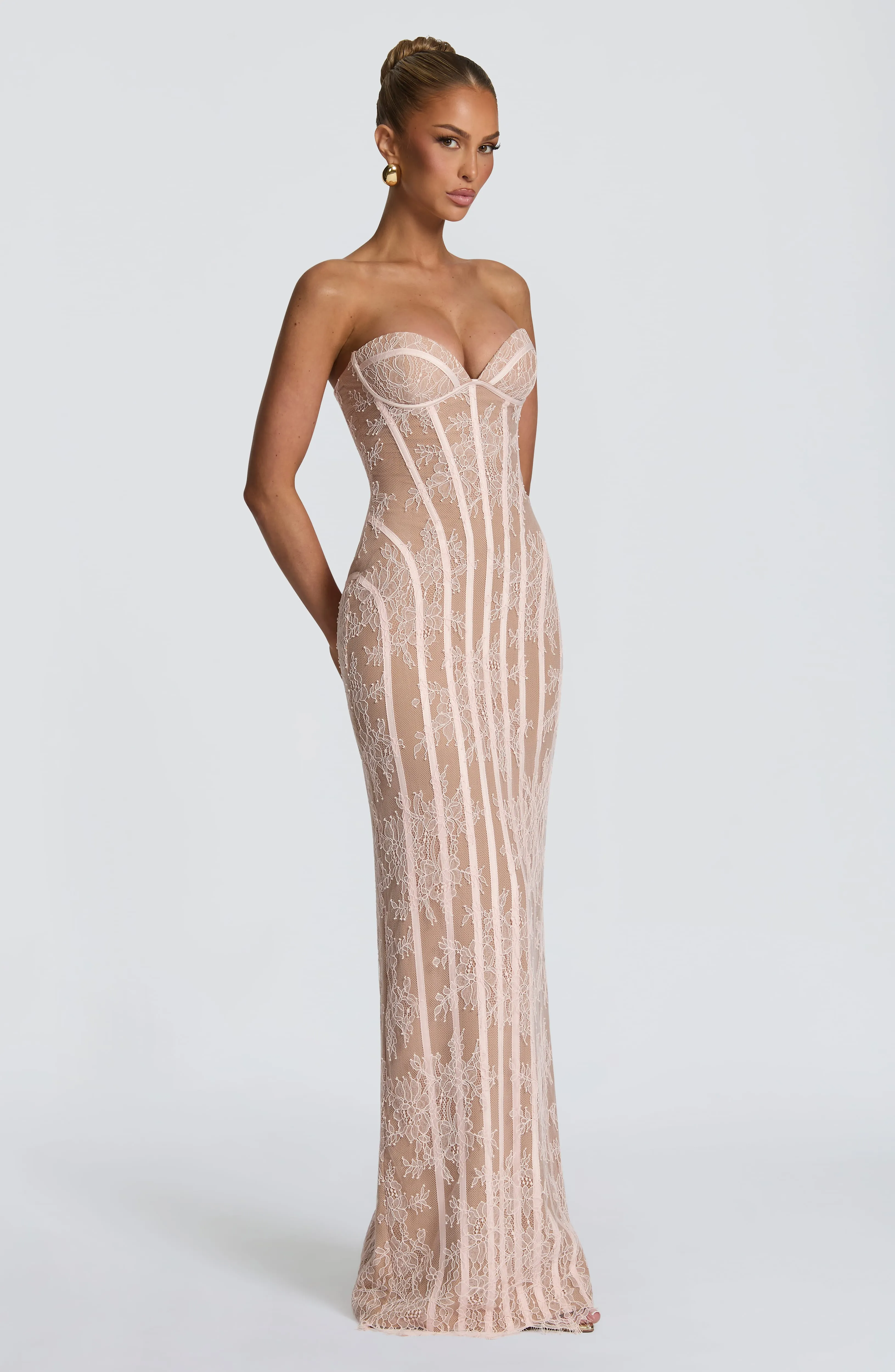 Sian Maxi Dress - Blush sold by Babyboo Fashion product image thumbnail 5