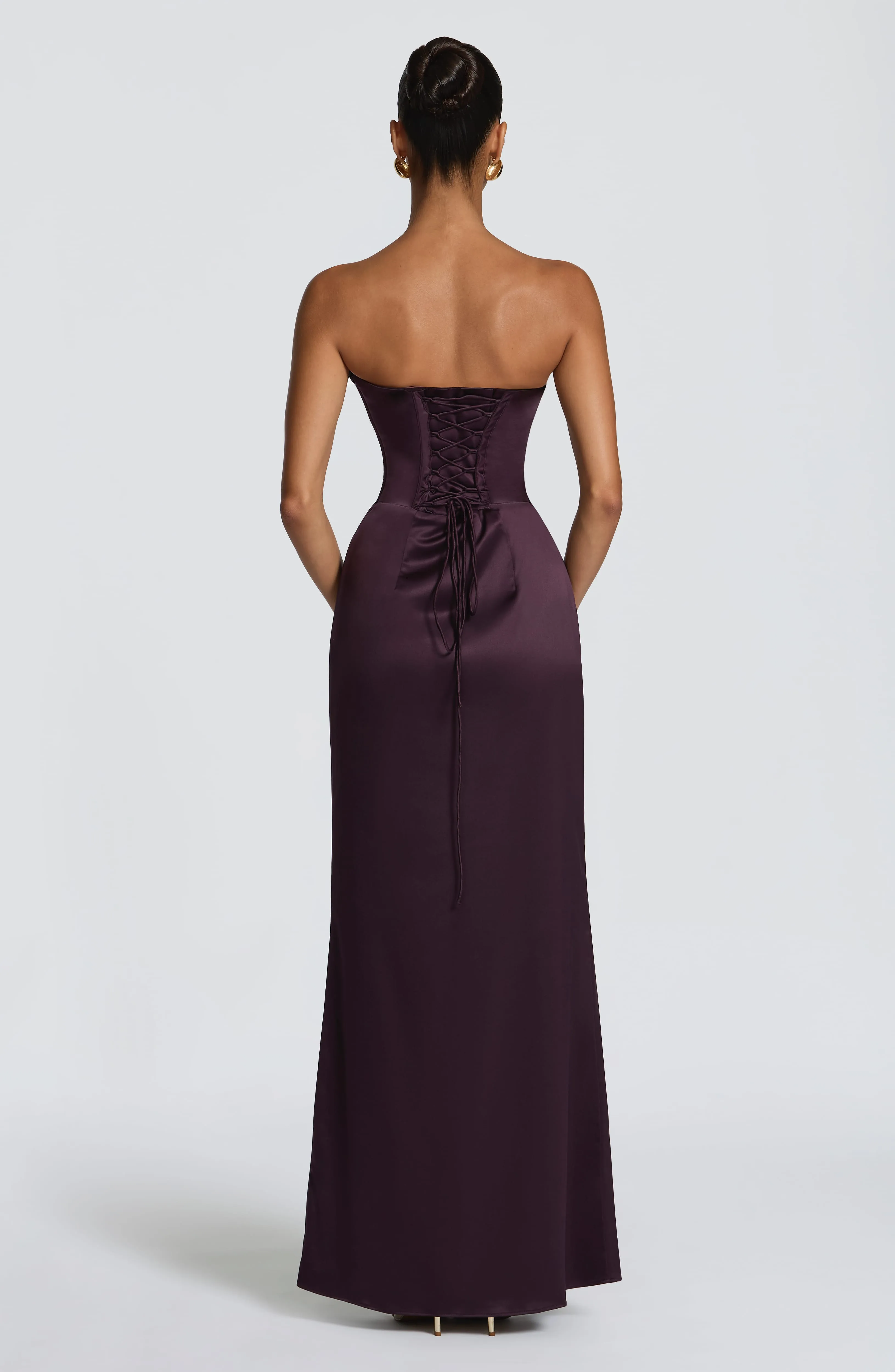 Vessa Maxi Dress - Plum sold by Babyboo Fashion product image thumbnail 2