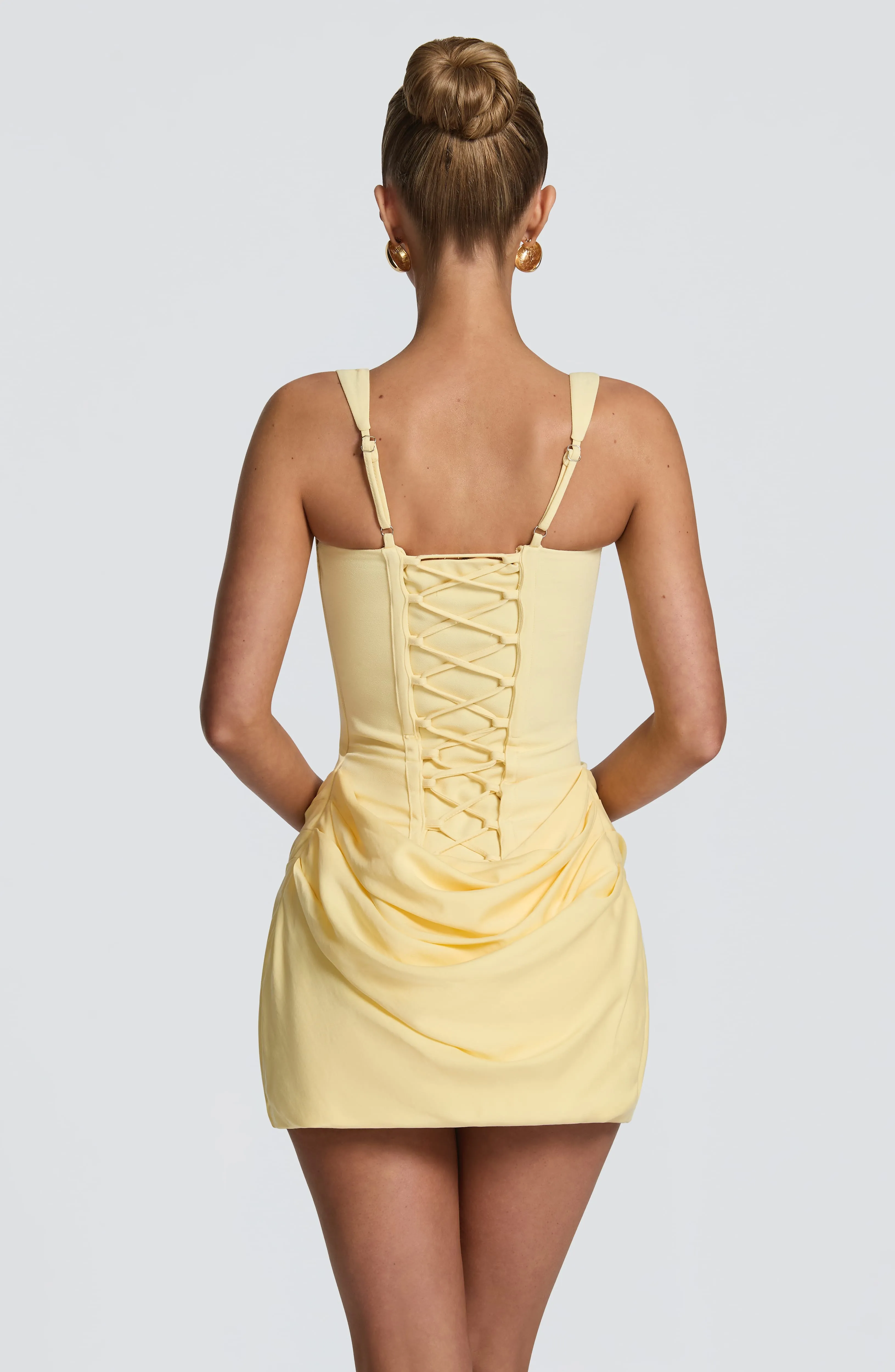 Cornelia Mini Dress - Lemon sold by Babyboo Fashion product image thumbnail 2