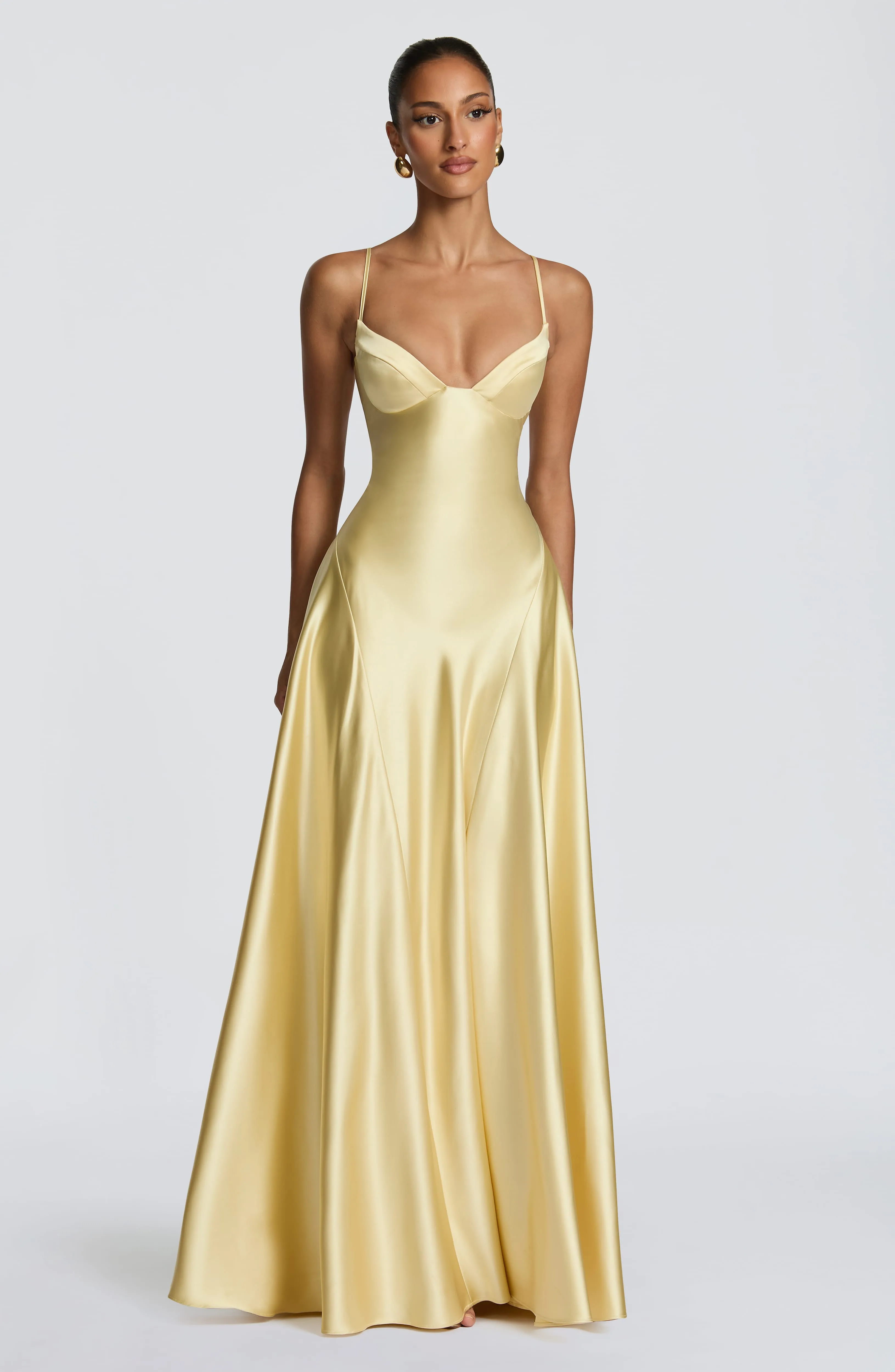 Asterin Maxi Dress - Lemon sold by Babyboo Fashion product image thumbnail 5