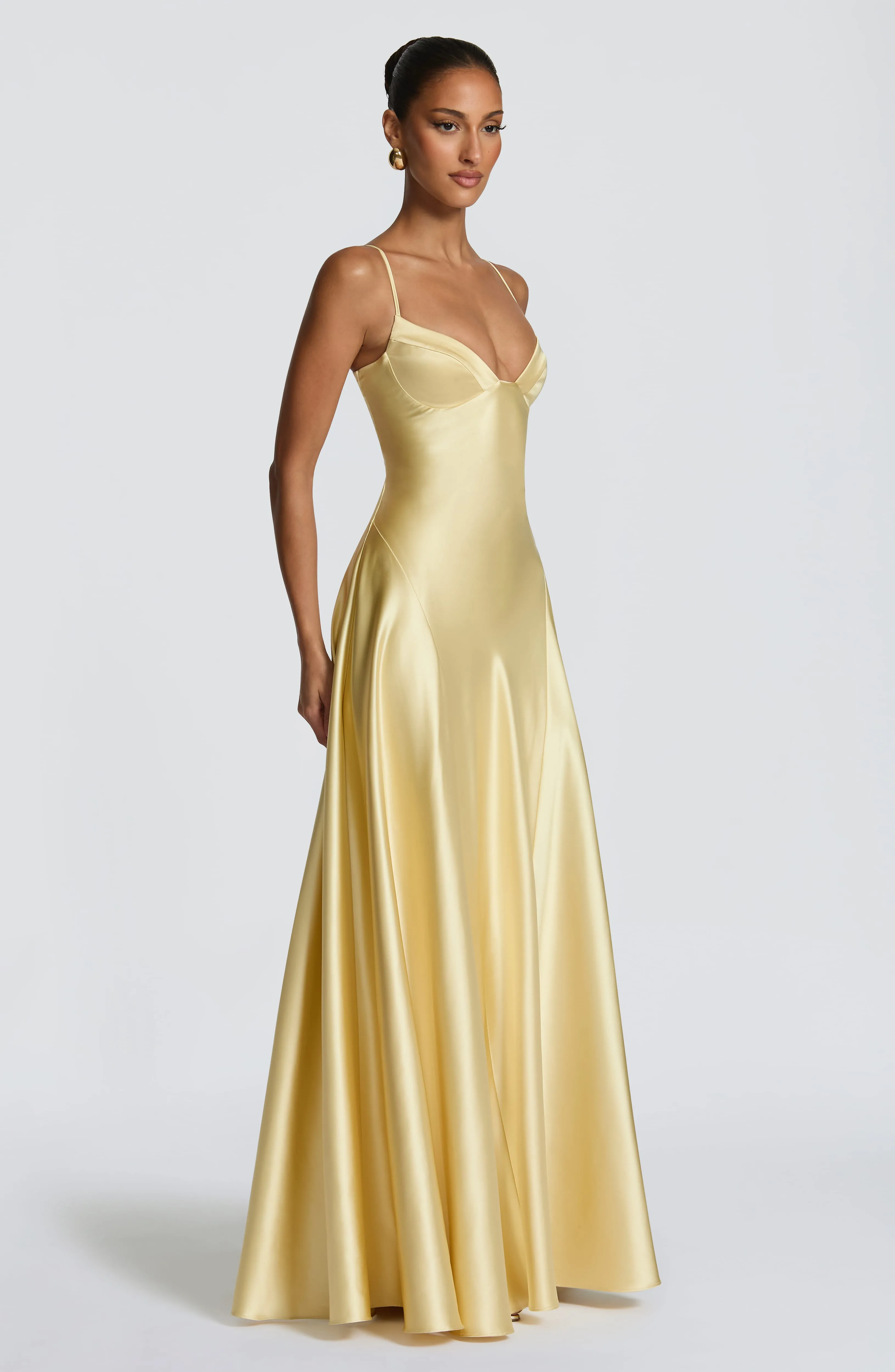 Asterin Maxi Dress - Lemon sold by Babyboo Fashion product image thumbnail 3