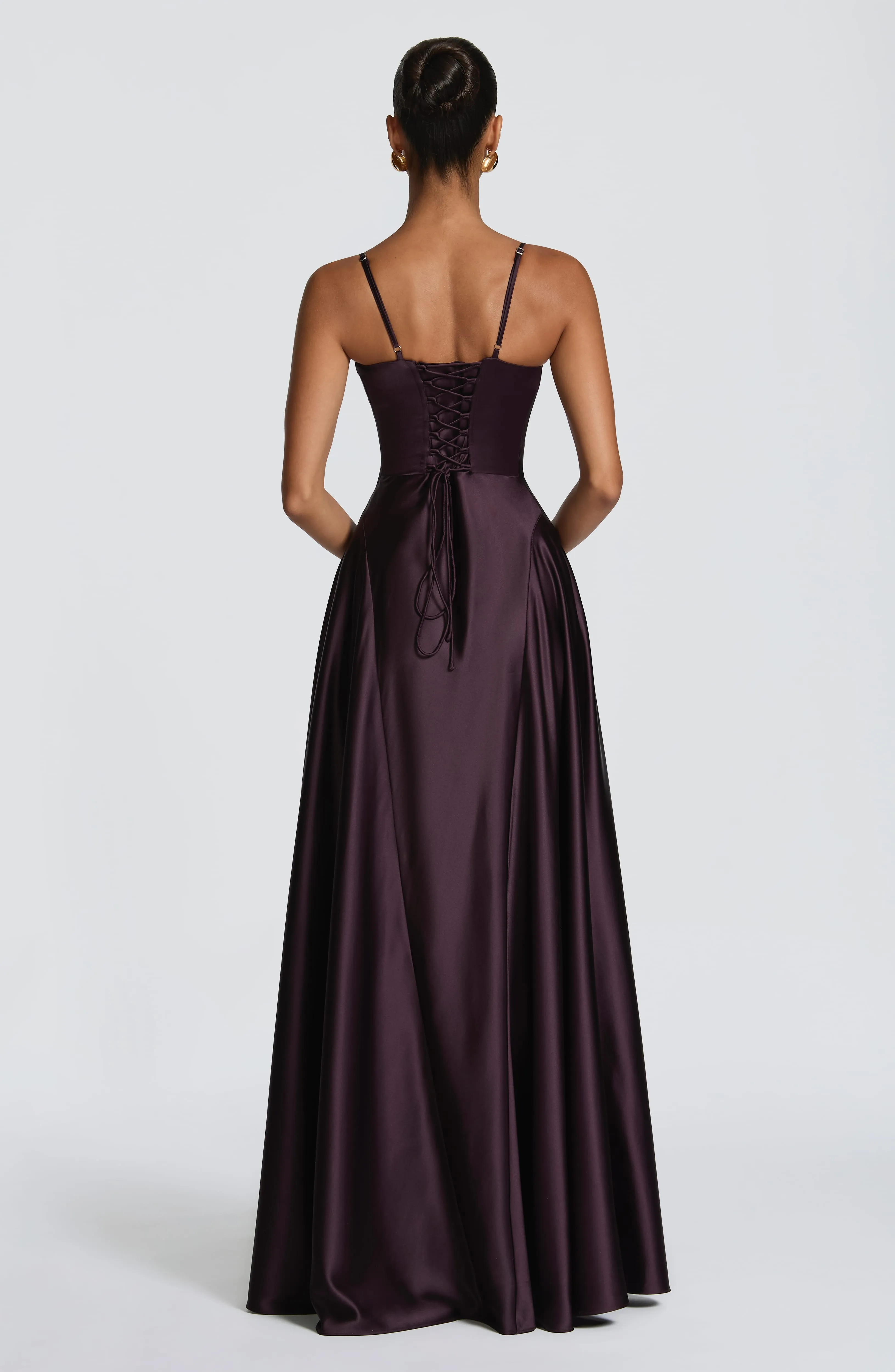 Asterin Maxi Dress - Plum sold by Babyboo Fashion product image thumbnail 3