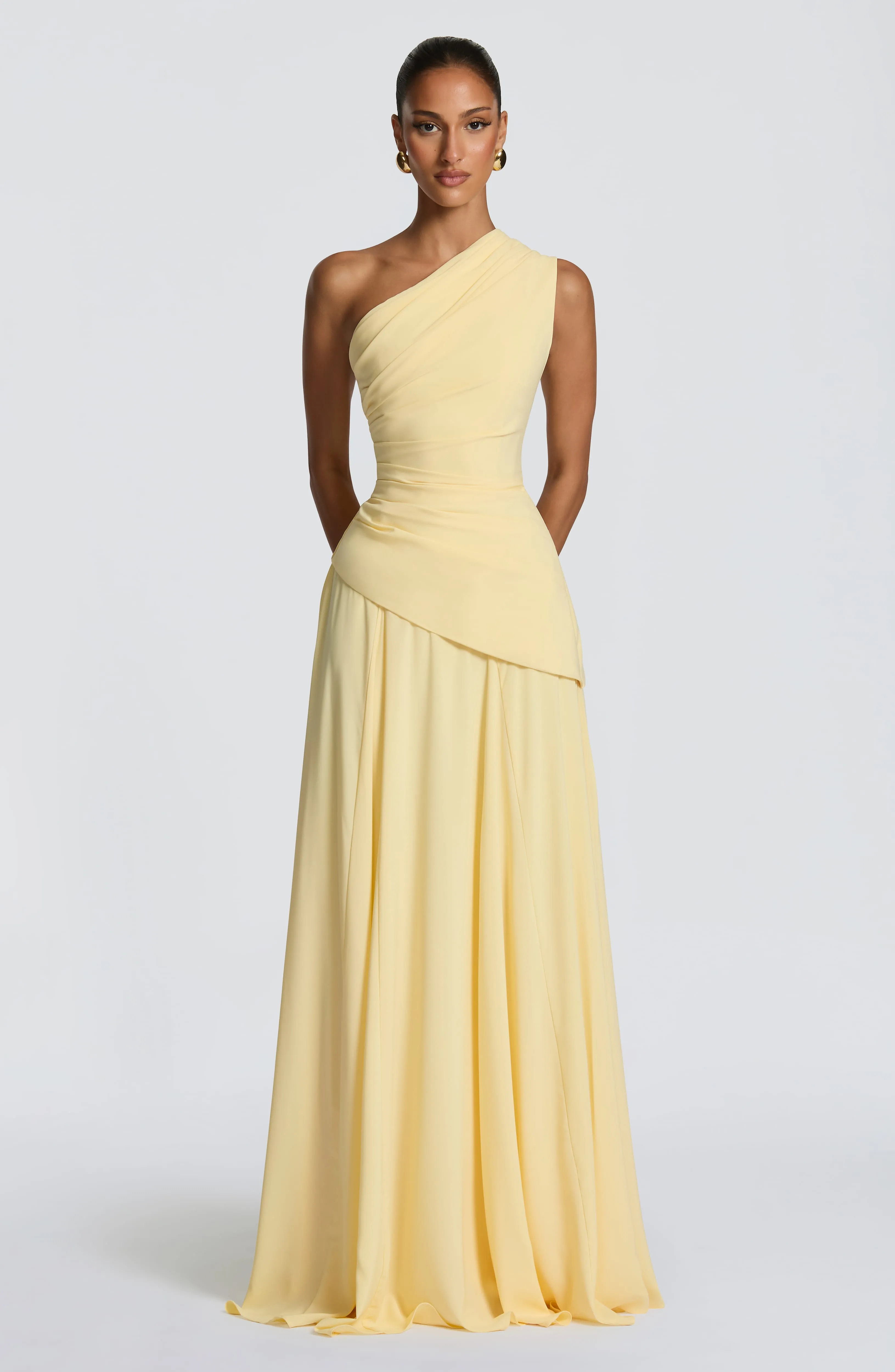 Bianca Maxi Dress - Lemon sold by Babyboo Fashion product image thumbnail 2