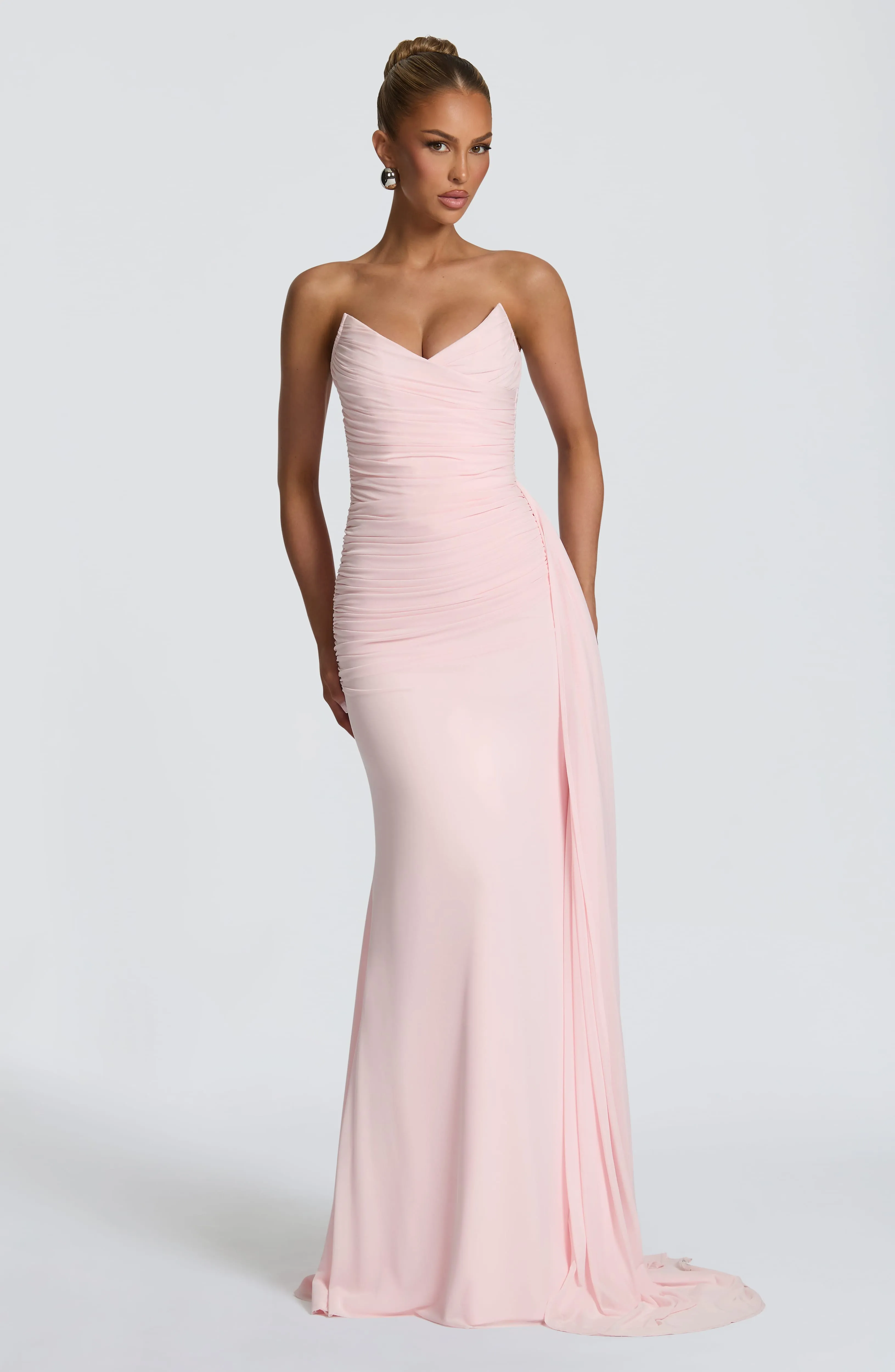 Ashika Maxi Dress - Blush sold by Babyboo Fashion product image thumbnail 5