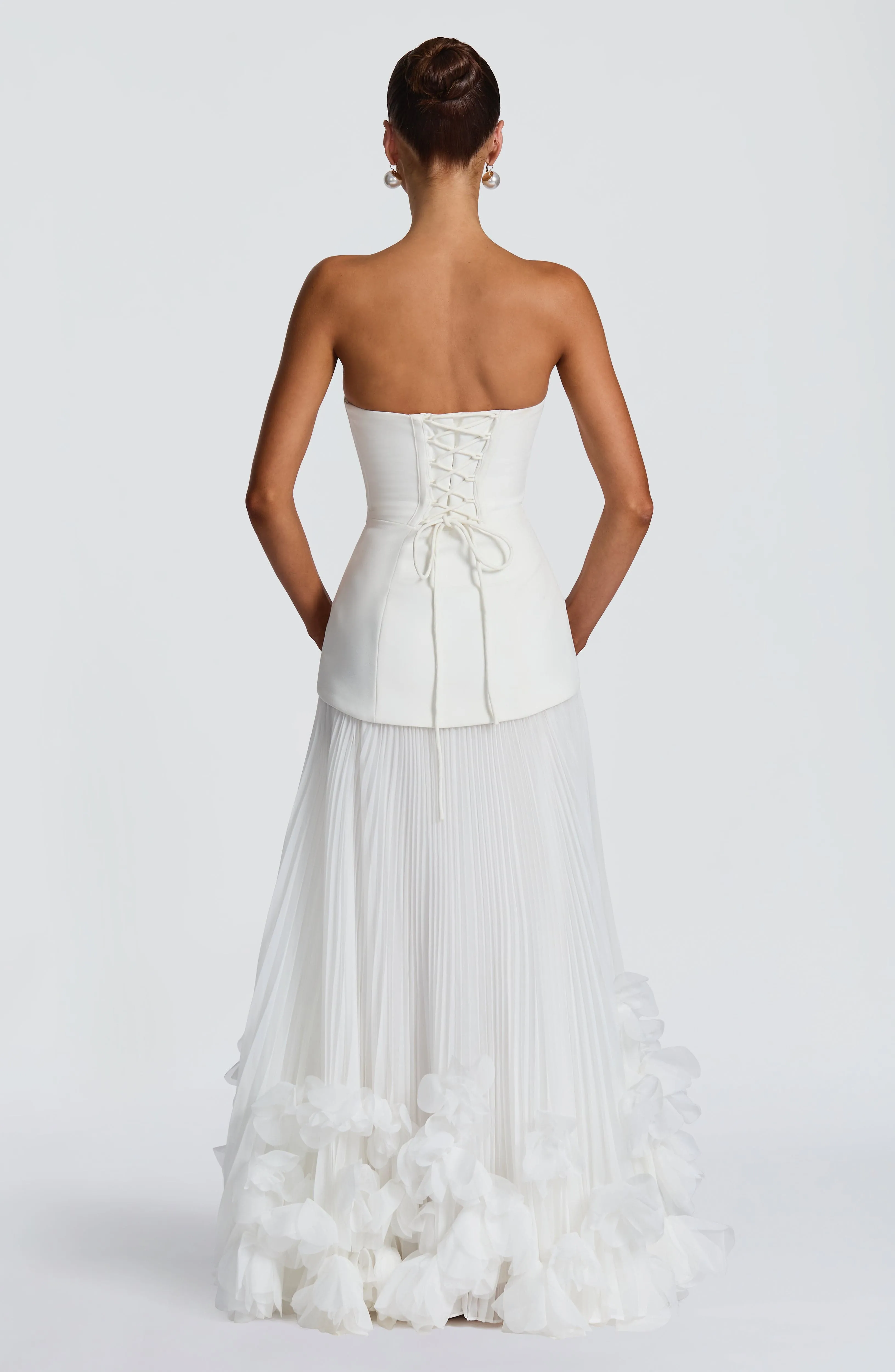 Seraphina Gown - Ivory sold by Babyboo Fashion product image thumbnail 4