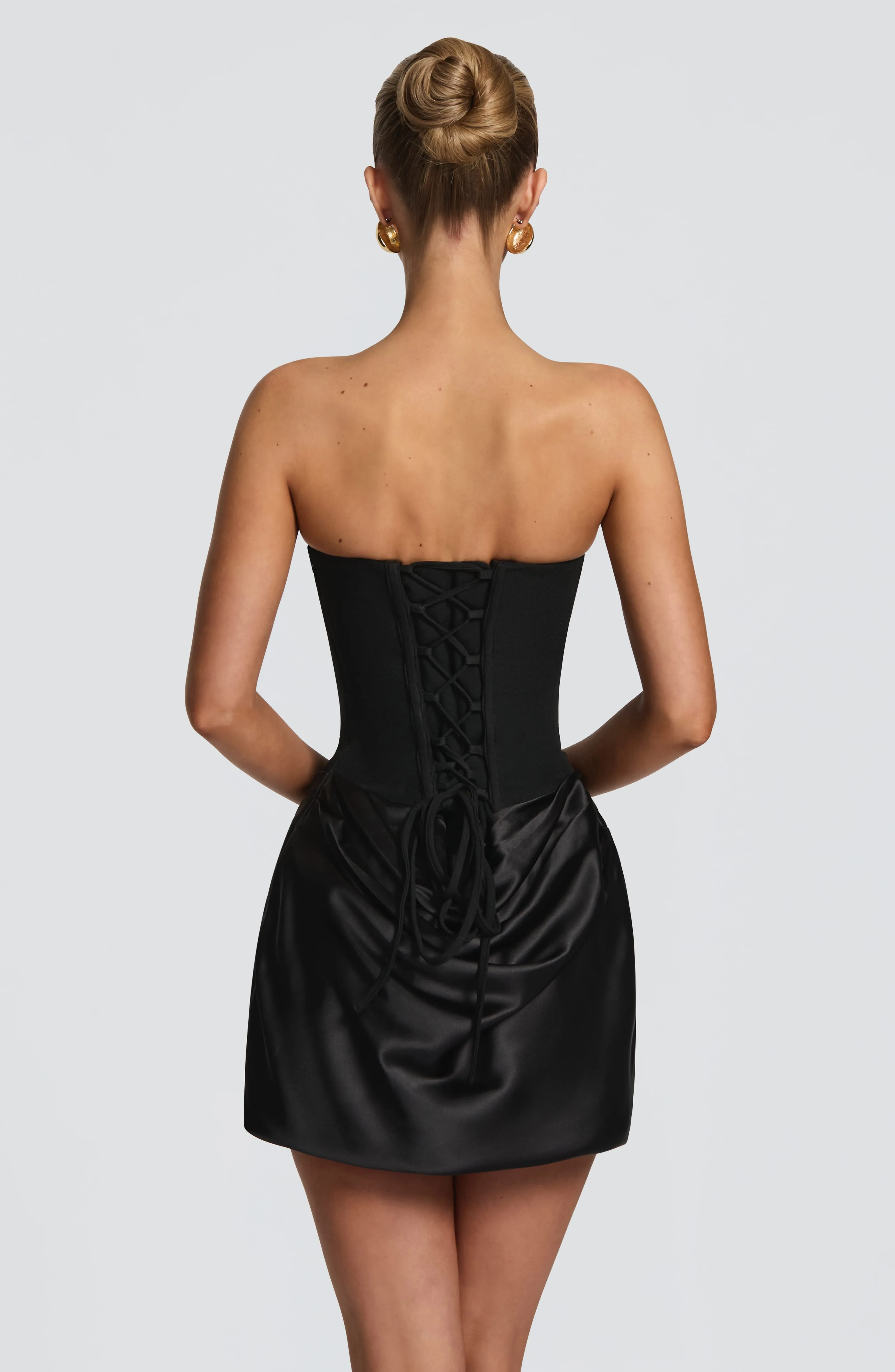 Maggie Mini Dress - Black sold by Babyboo Fashion product image thumbnail 4