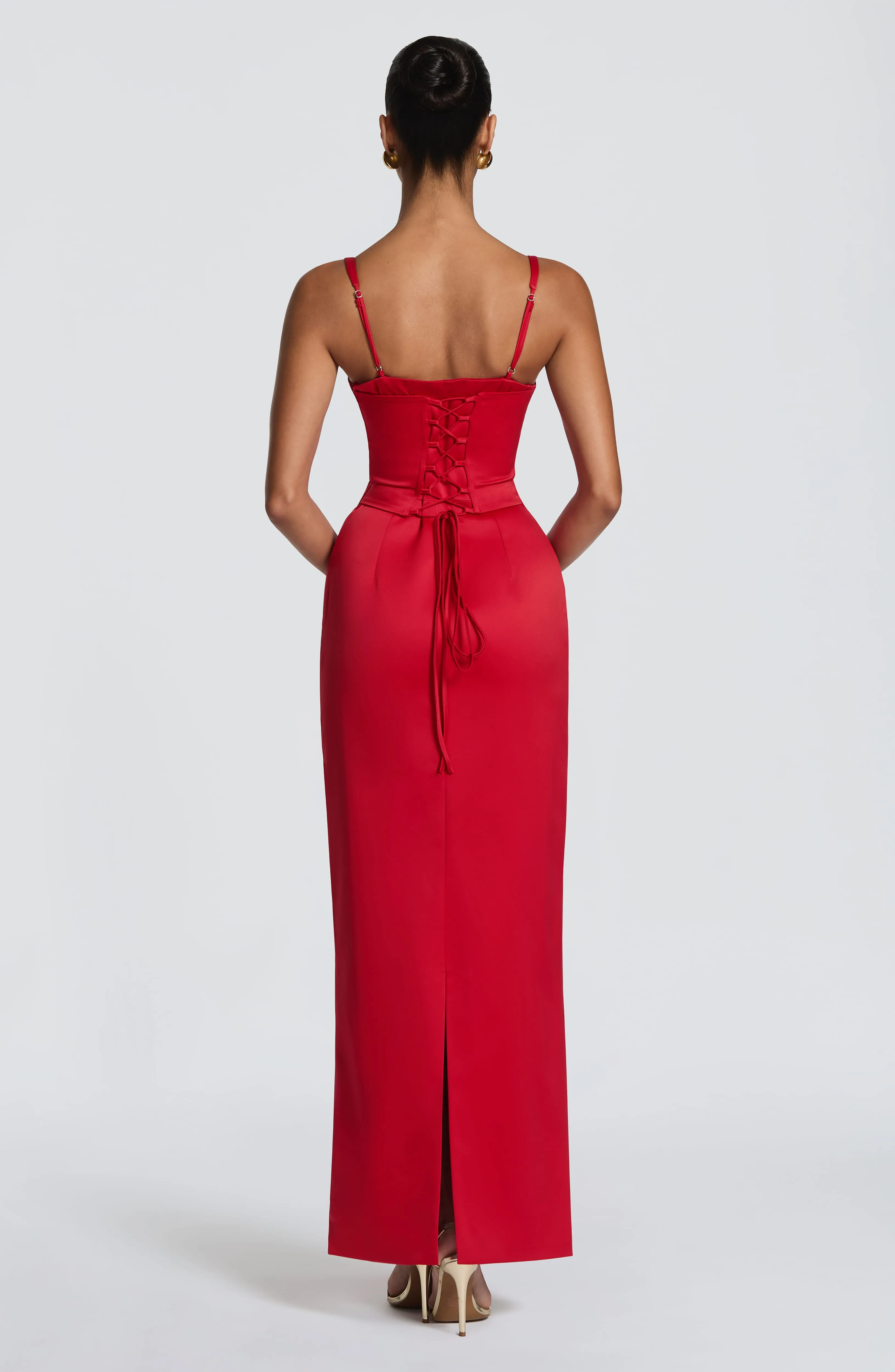 Bennett Maxi Dress - Red sold by Babyboo Fashion product image thumbnail 2