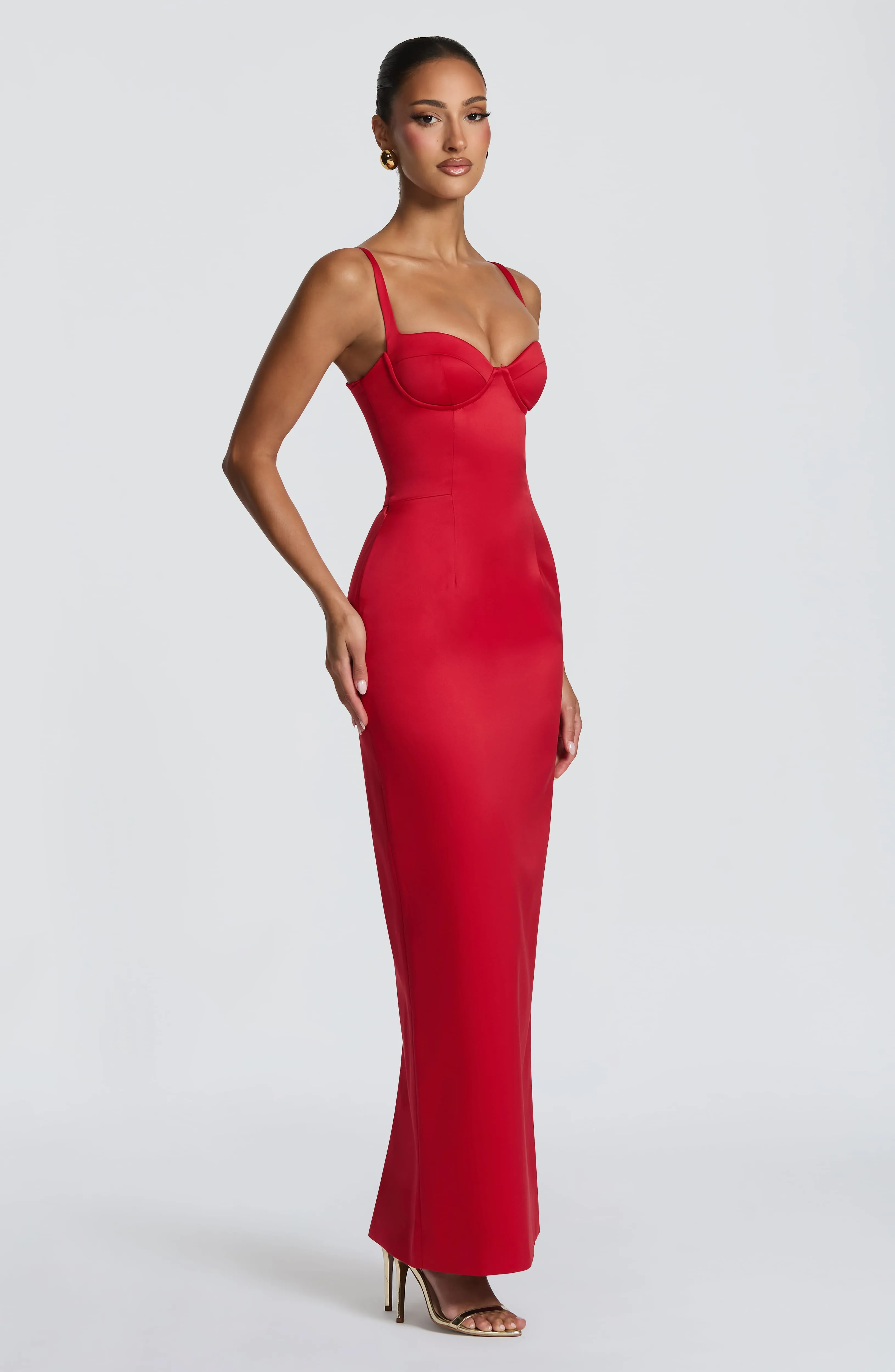 Bennett Maxi Dress - Red sold by Babyboo Fashion product image thumbnail 3