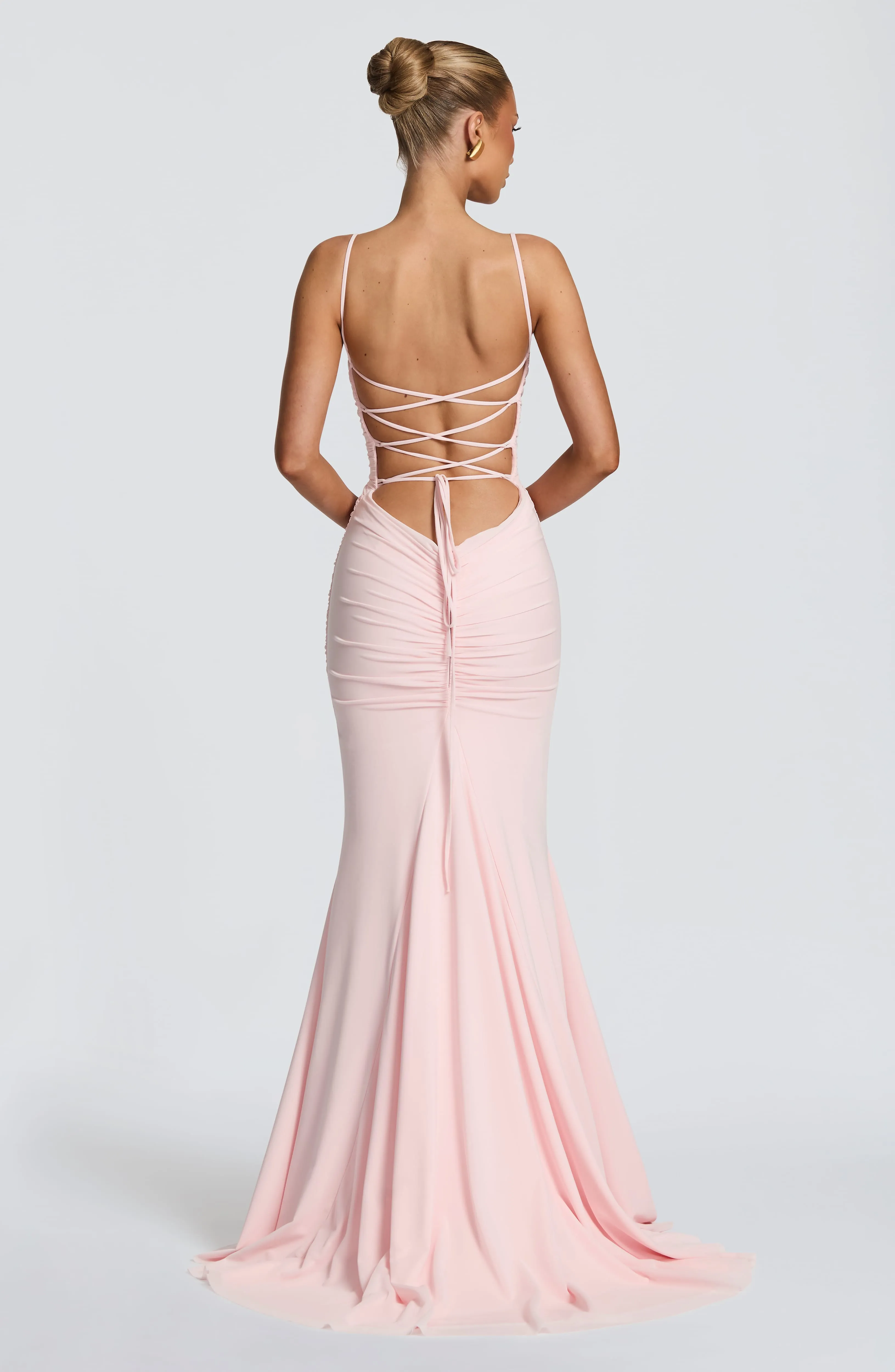 Zaria Gown - Blush sold by Babyboo Fashion product image thumbnail 2