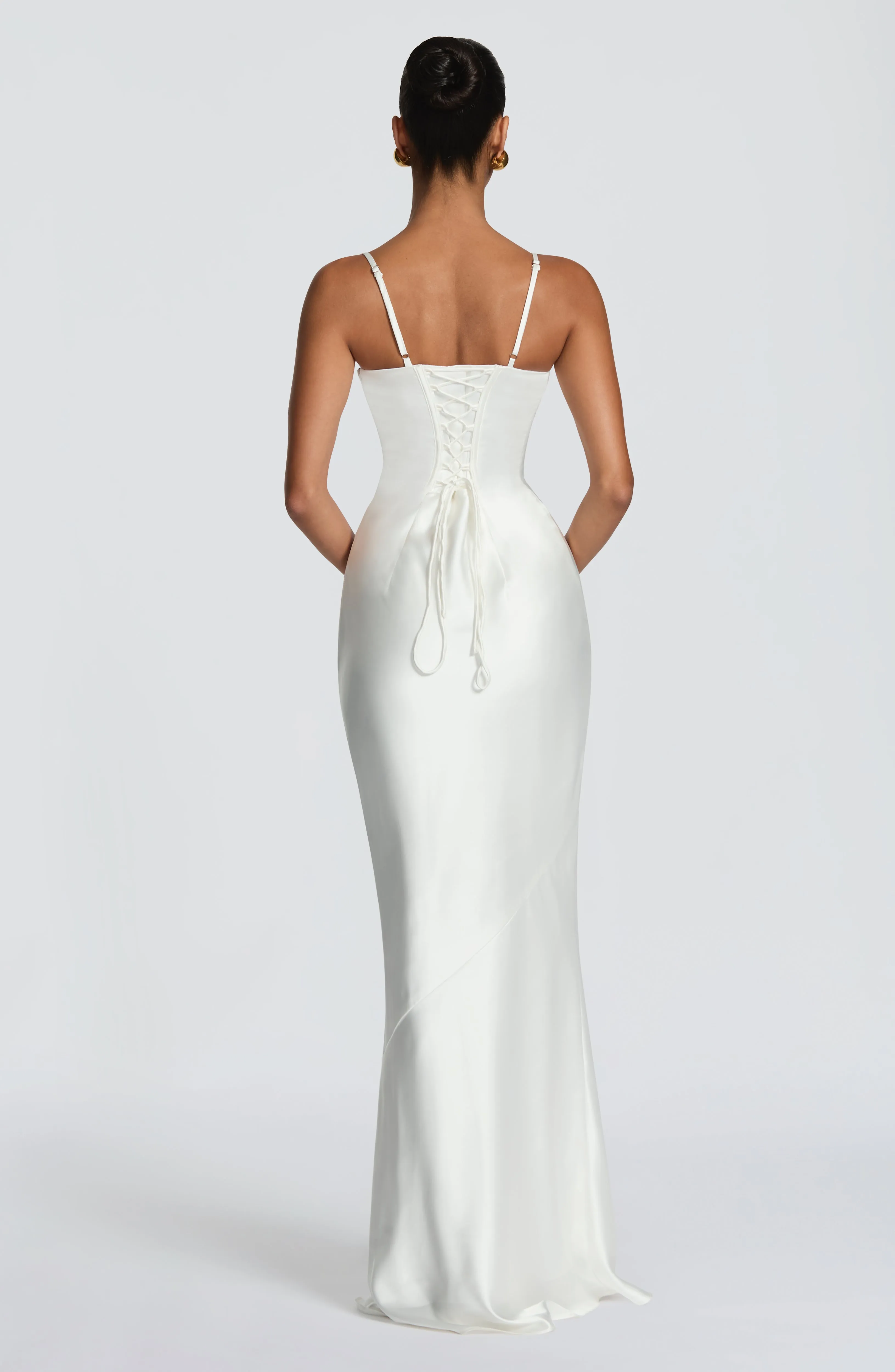 Amorette Maxi Dress - Ivory sold by Babyboo Fashion product image thumbnail 2