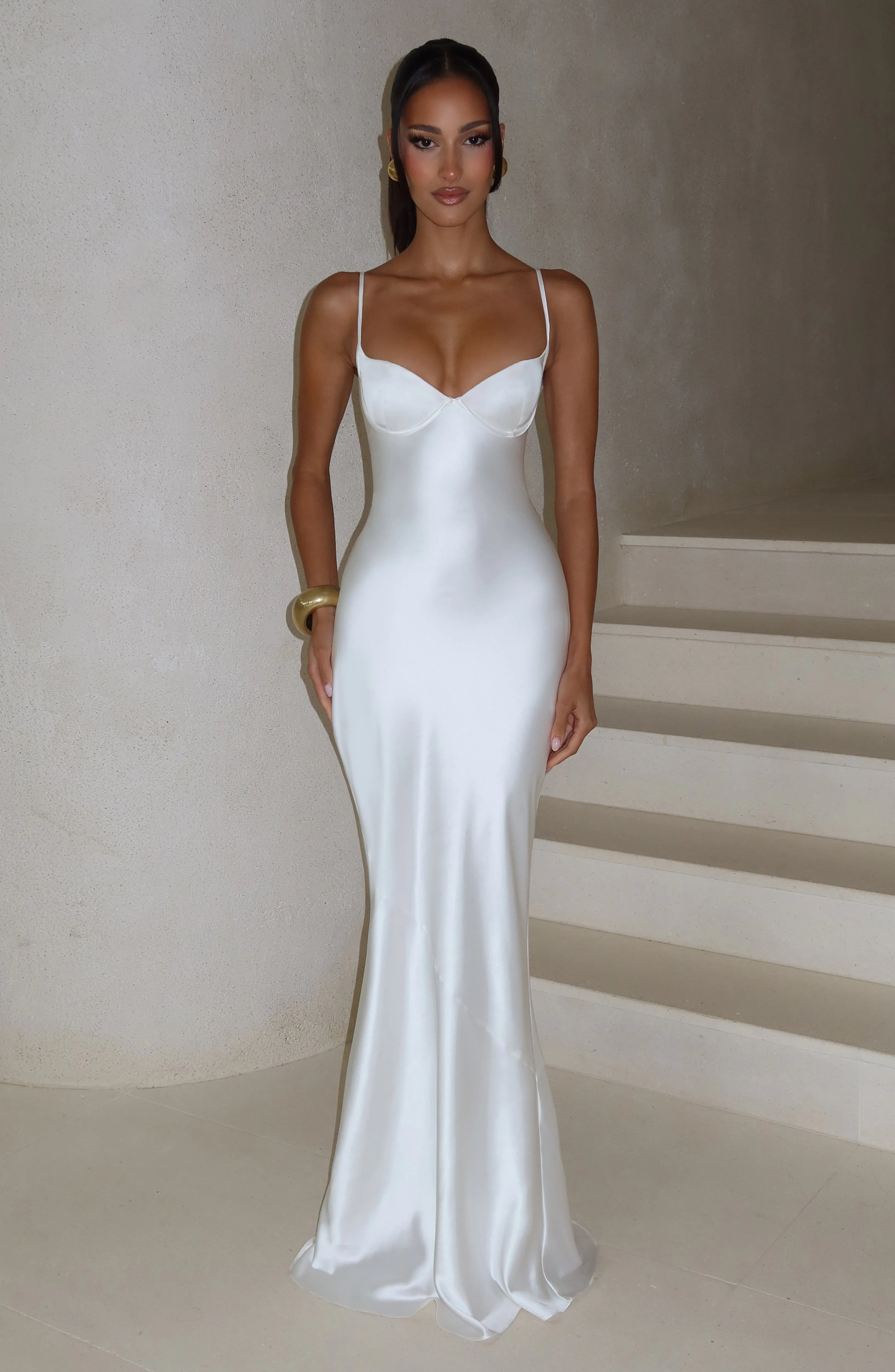 Amorette Maxi Dress - Ivory sold by Babyboo Fashion product image thumbnail 5