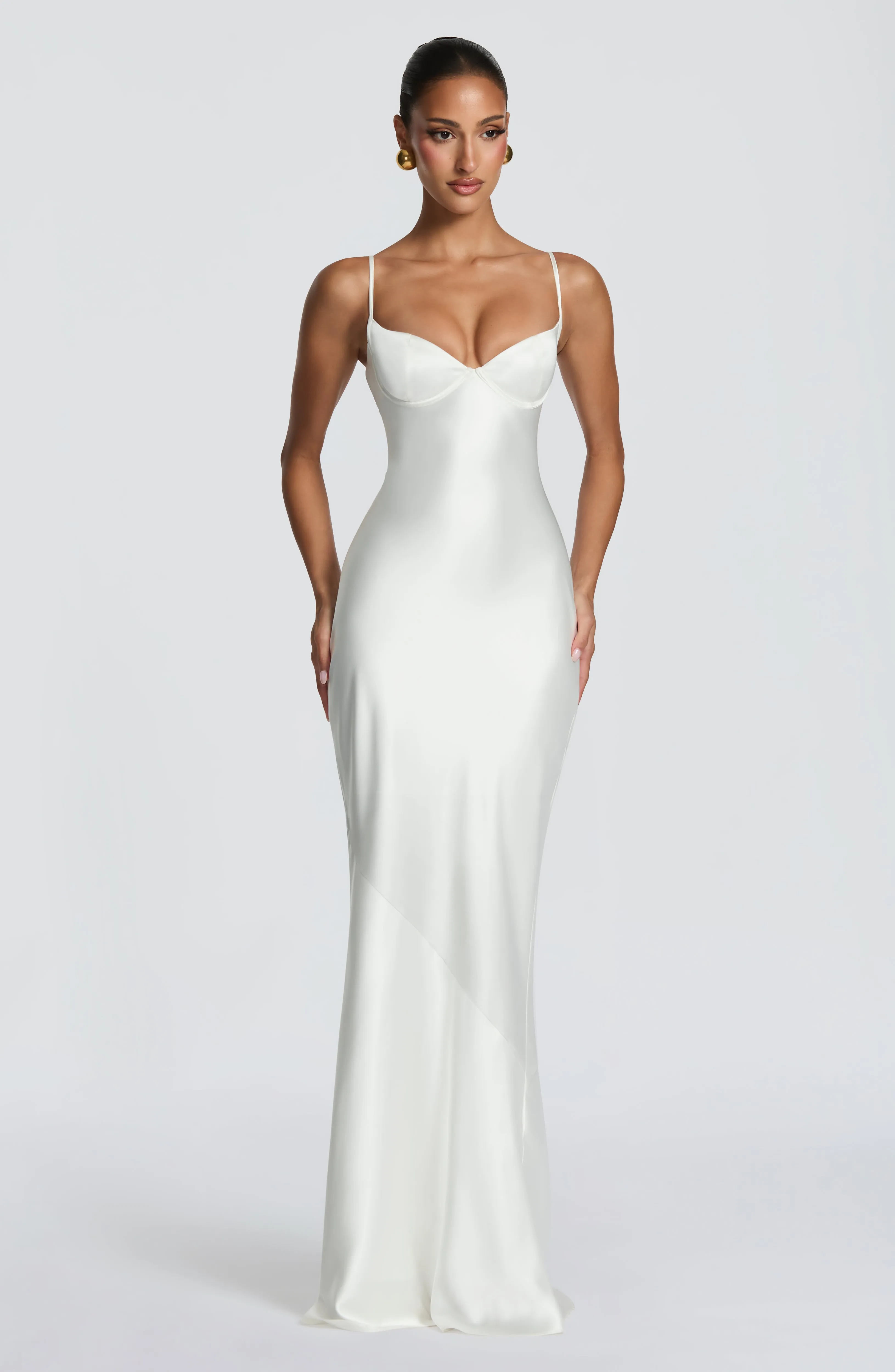Amorette Maxi Dress - Ivory sold by Babyboo Fashion